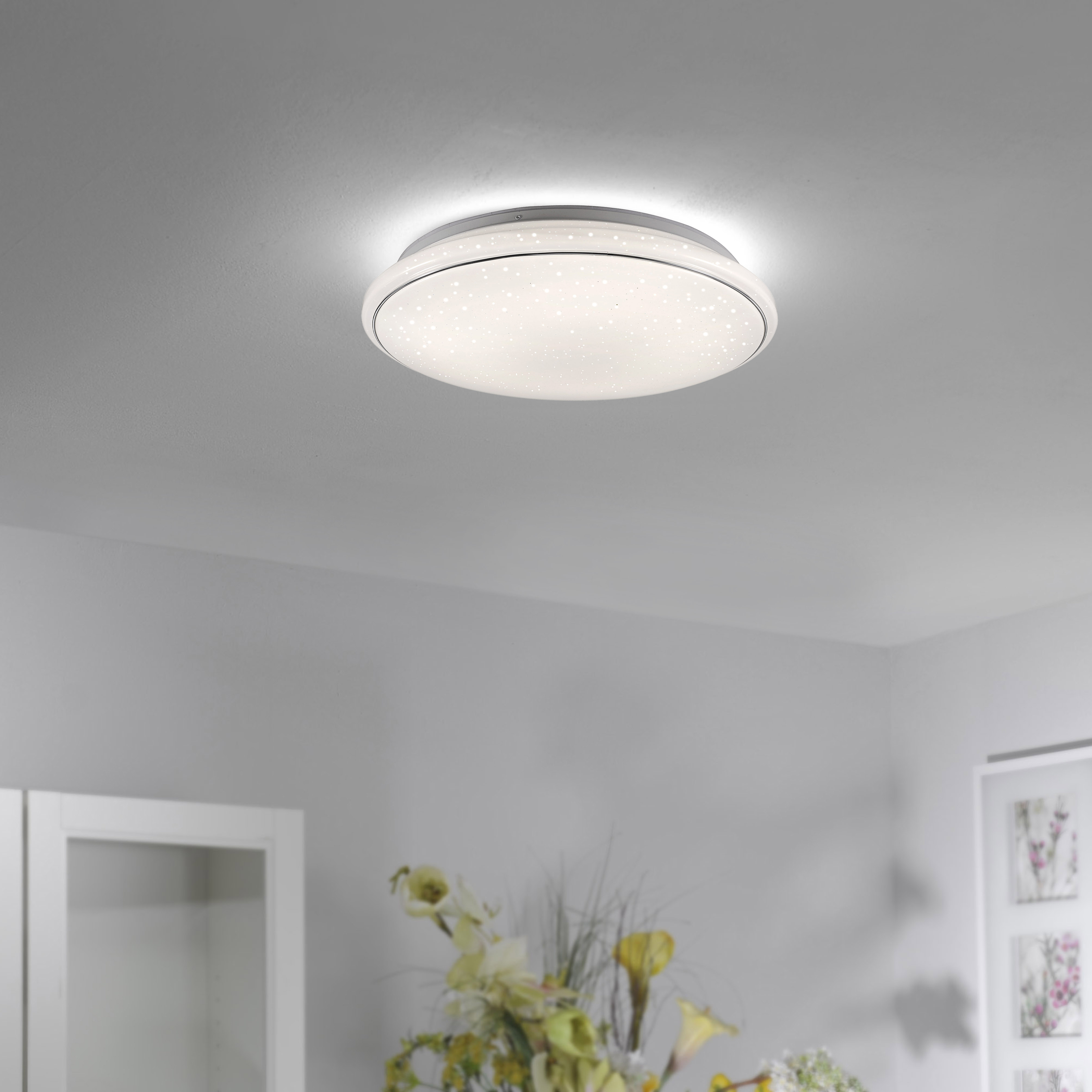 LED Deckenleuchte - mit Sternenhimmeloptik