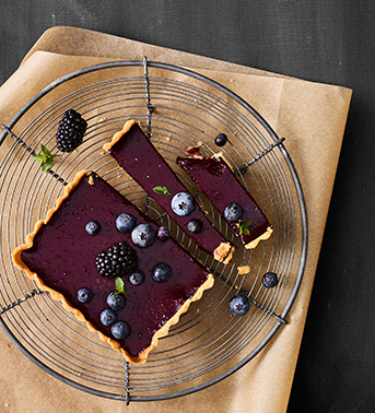 Tarteform Boden Emaille, 40 x17 cm, Premium Baking - Höhe 3 cm