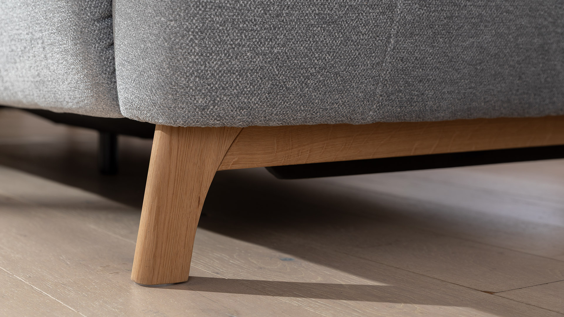 Polstergarnitur, Stoff grey - Natura Home Nevin