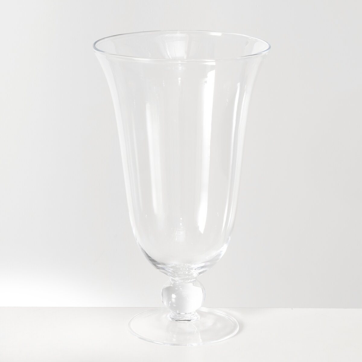 Windlicht Leona, Rund - H 35,00 cm, Klarglas