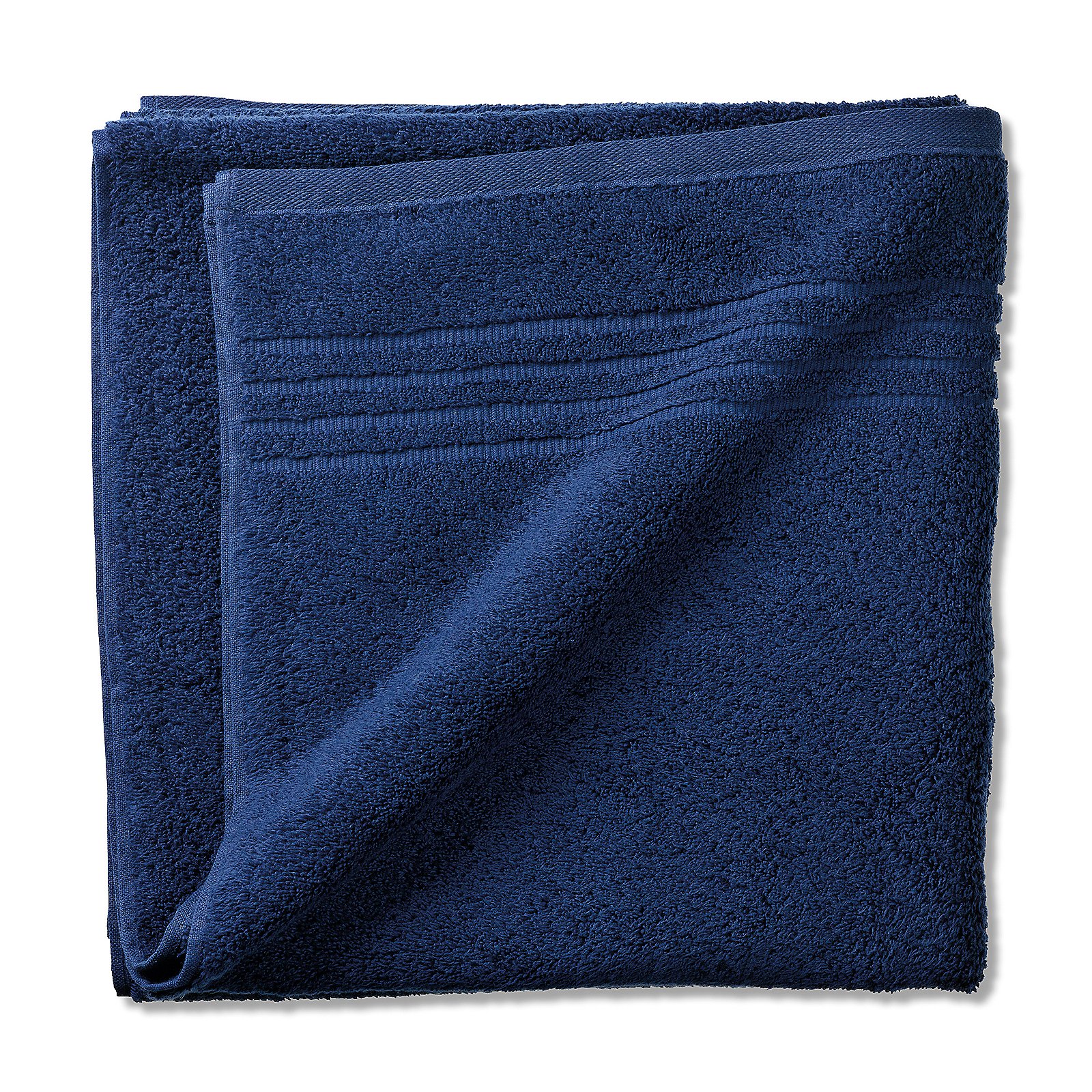 Duschtuch Leonora 140x70 cm - 100%Baumwolle Premium marineblau