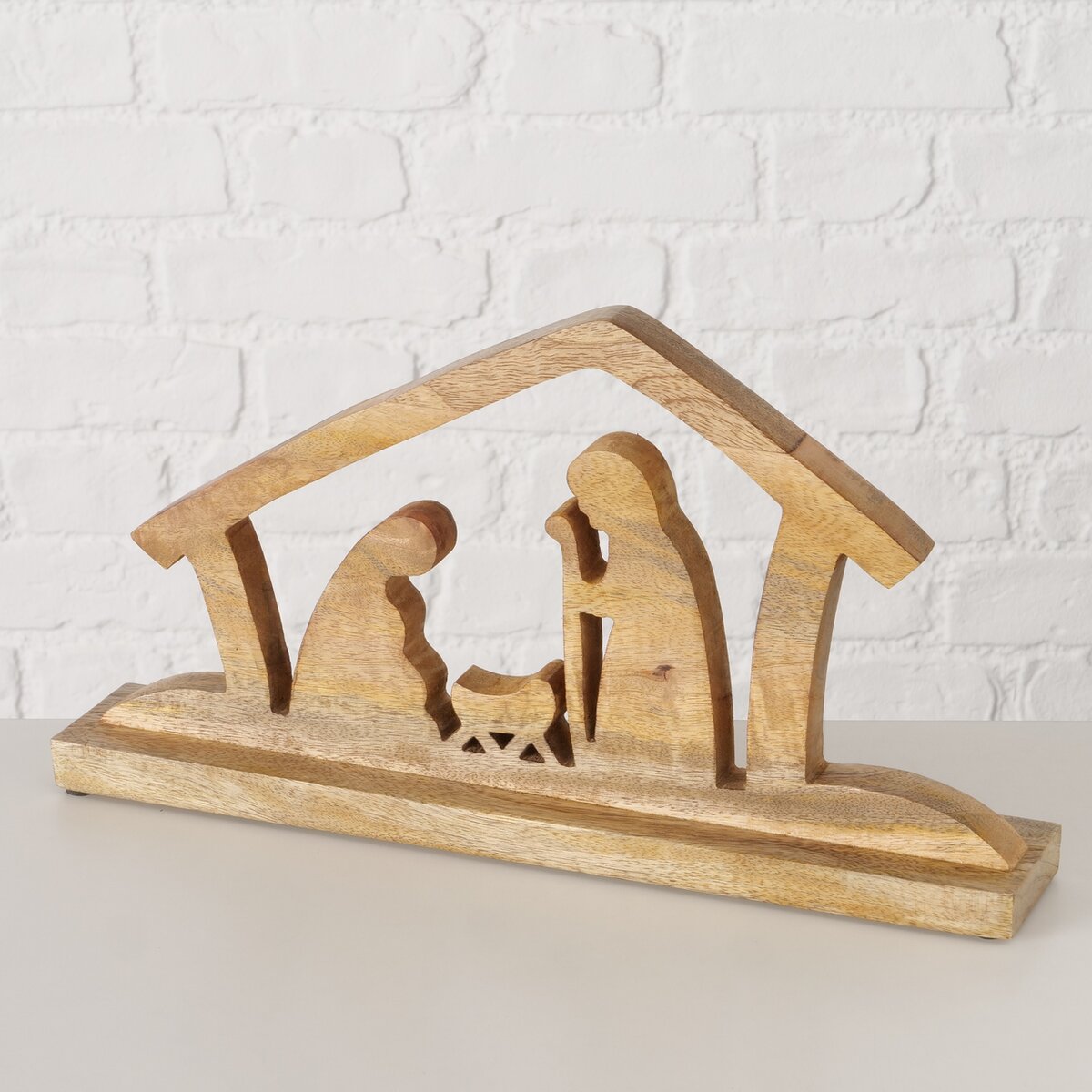 Krippe Maria - H 20,00 cm, Mango, natur