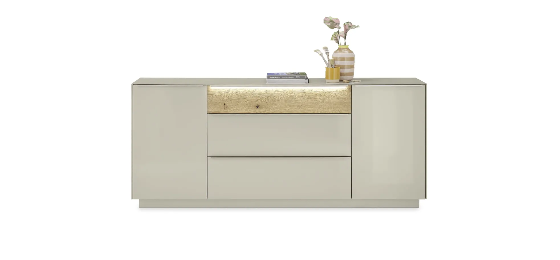 Sideboard, Kaschmir matt lack Nachbildung - Marybelle