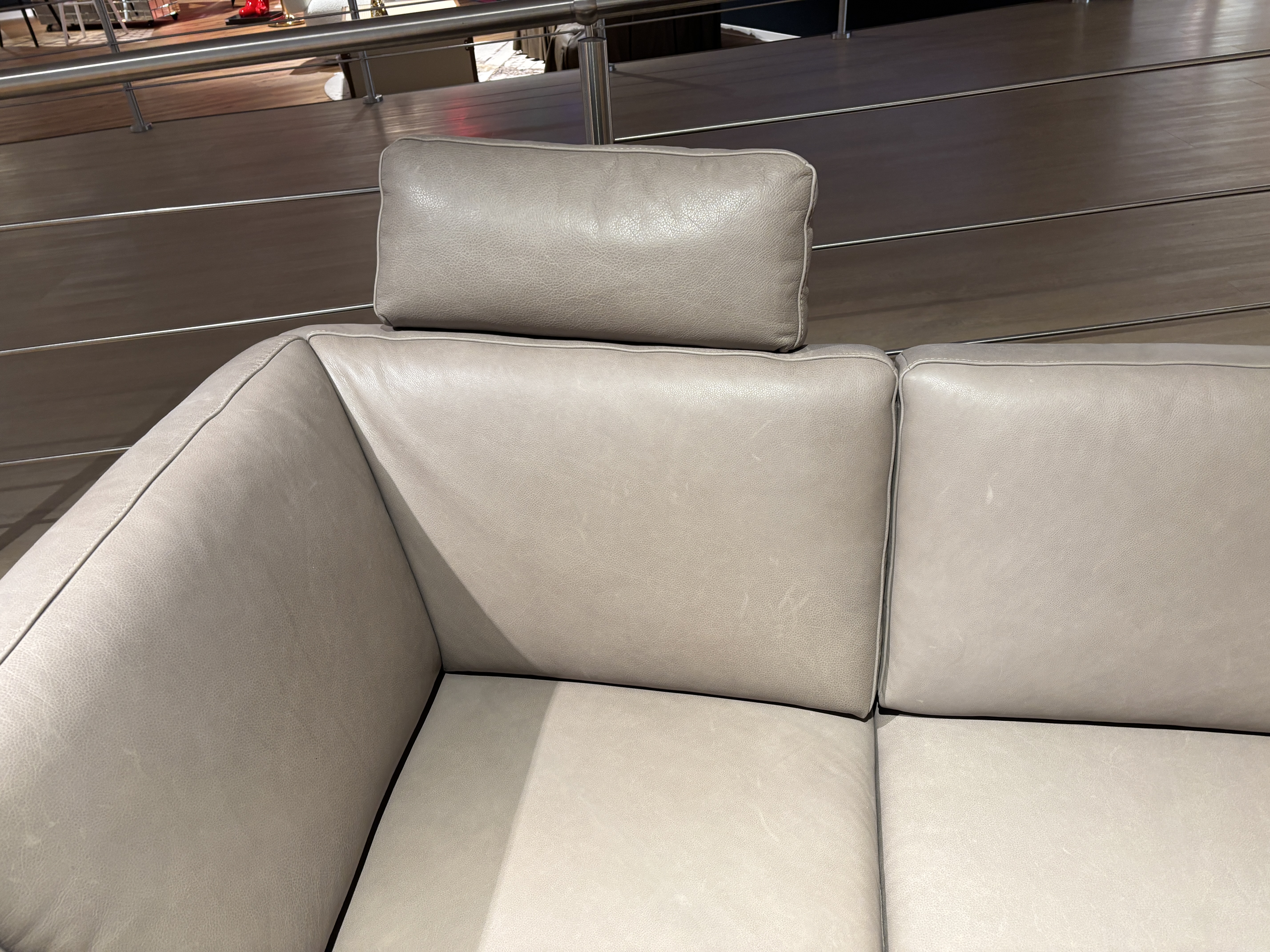 Funktion-Wohnlandschaft,Leder,Federkern - LS 496820