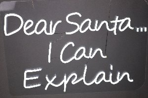 LED Dear Santa - 420L 59x40