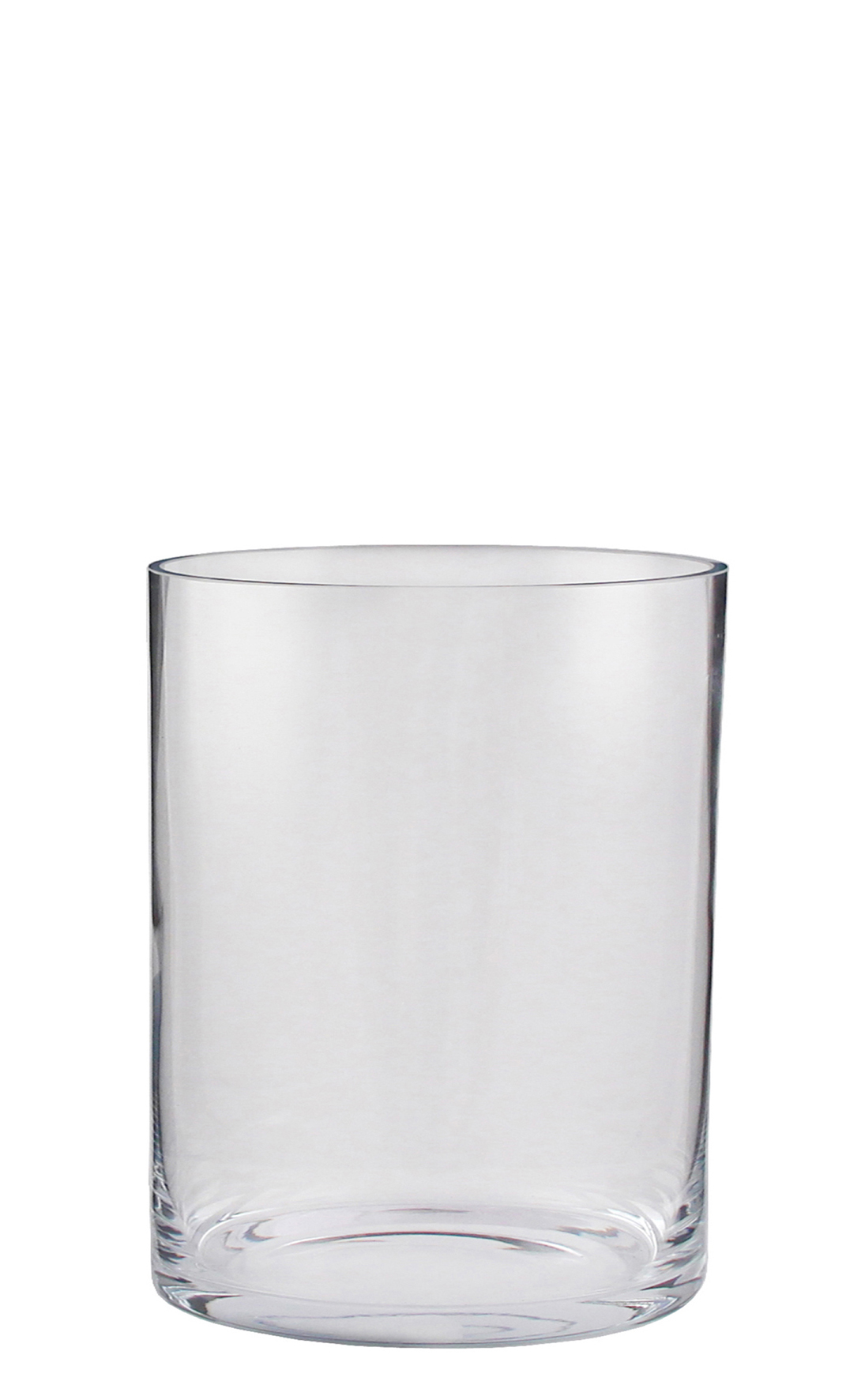 Vase New York - zylindrisch, klar 25cm Ø, 25cm Hoch