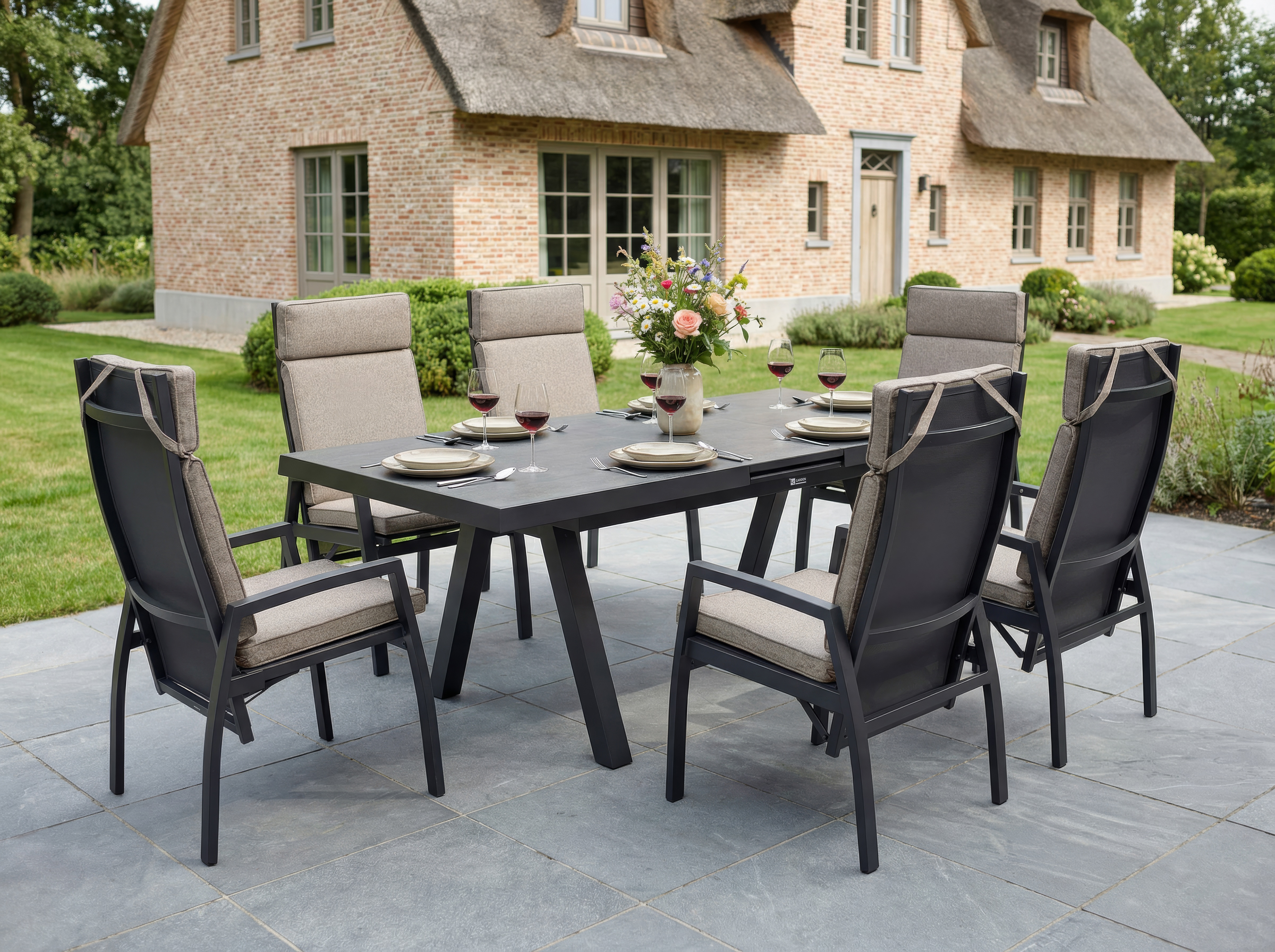 Sessel, Outdoor, inklusive Sitzpolster - Avena