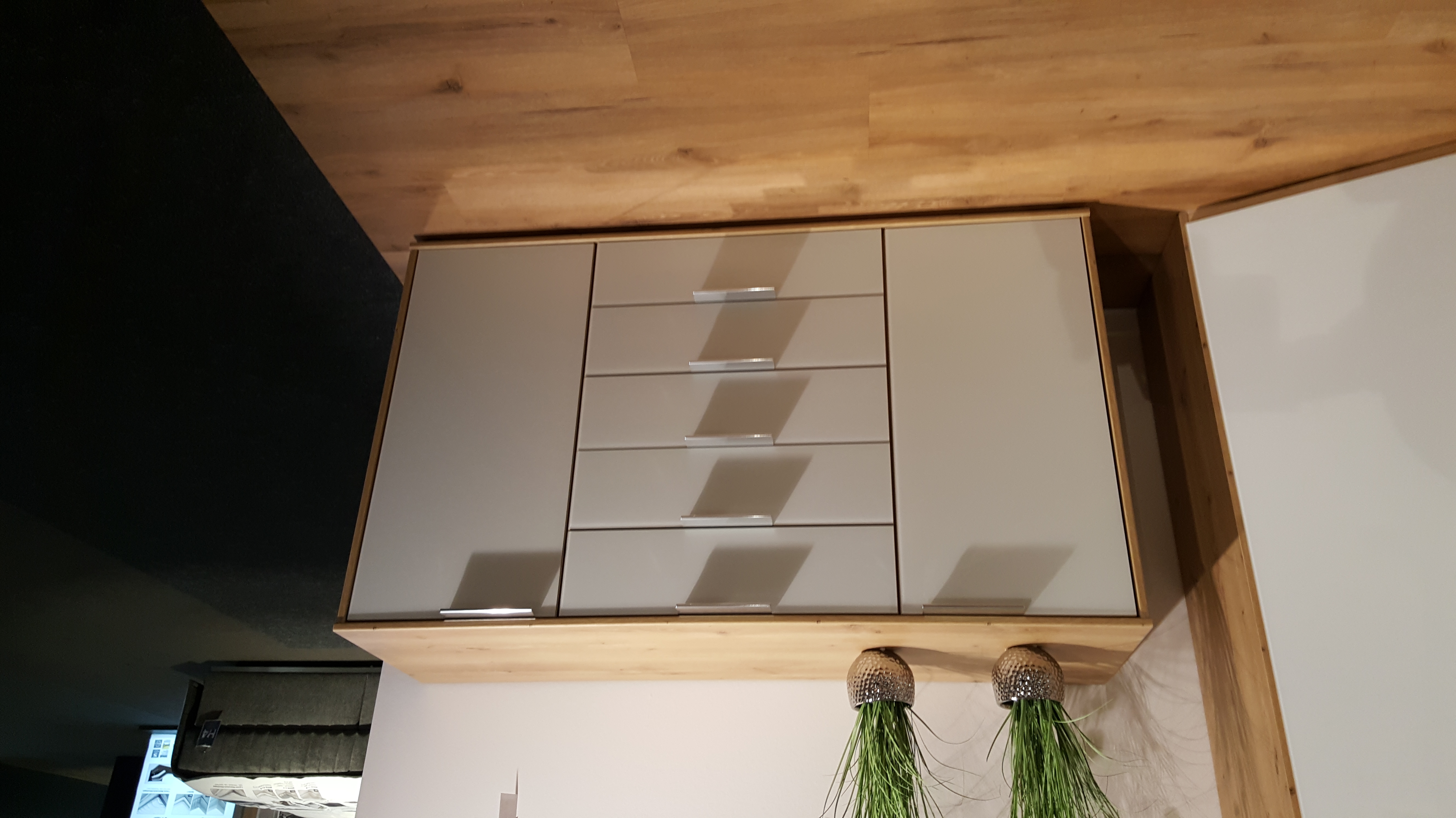Kombikommode, Bianco-Eiche Nachbildung - LS 231120 \ 4000