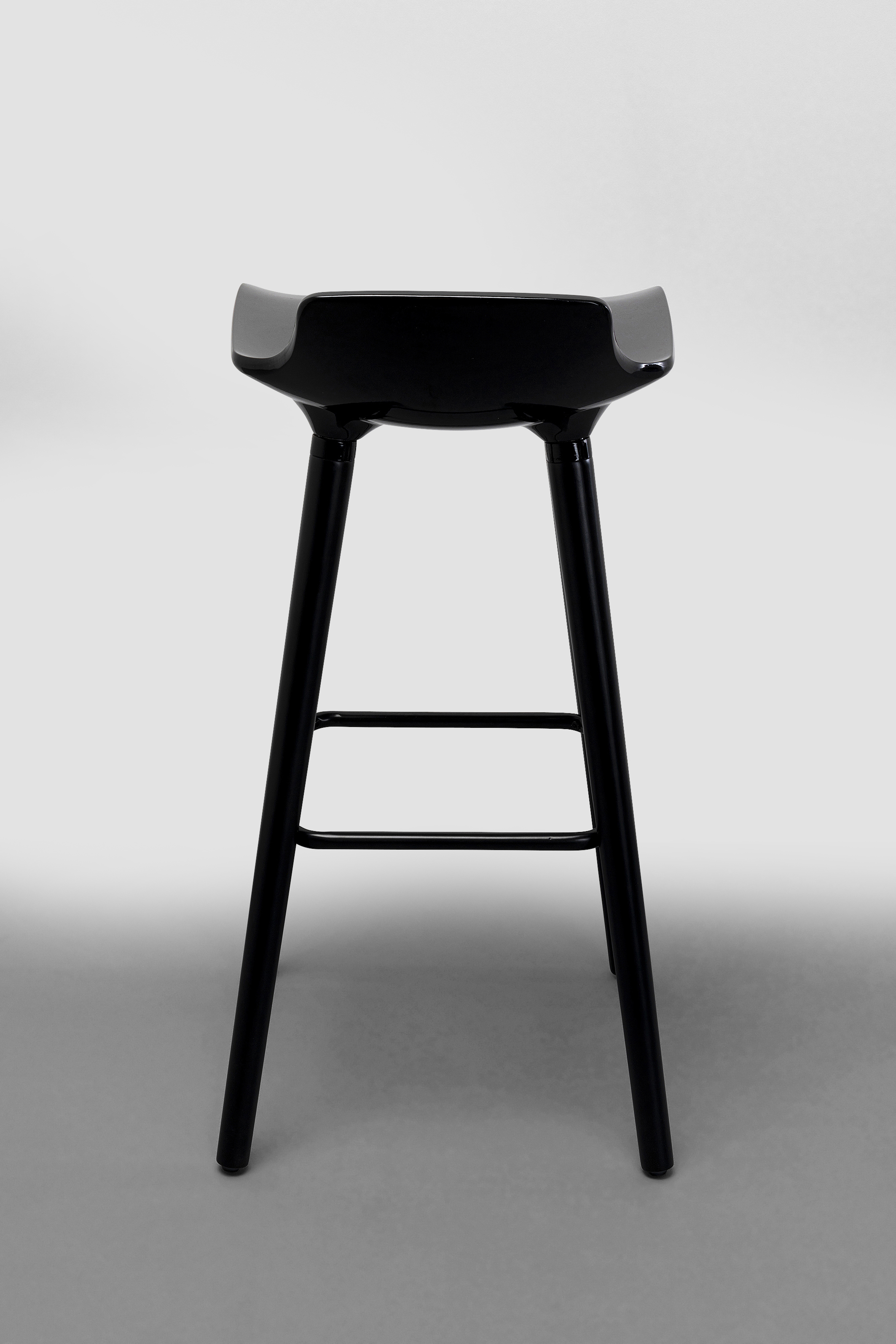 Barstuhl, schwarz - York