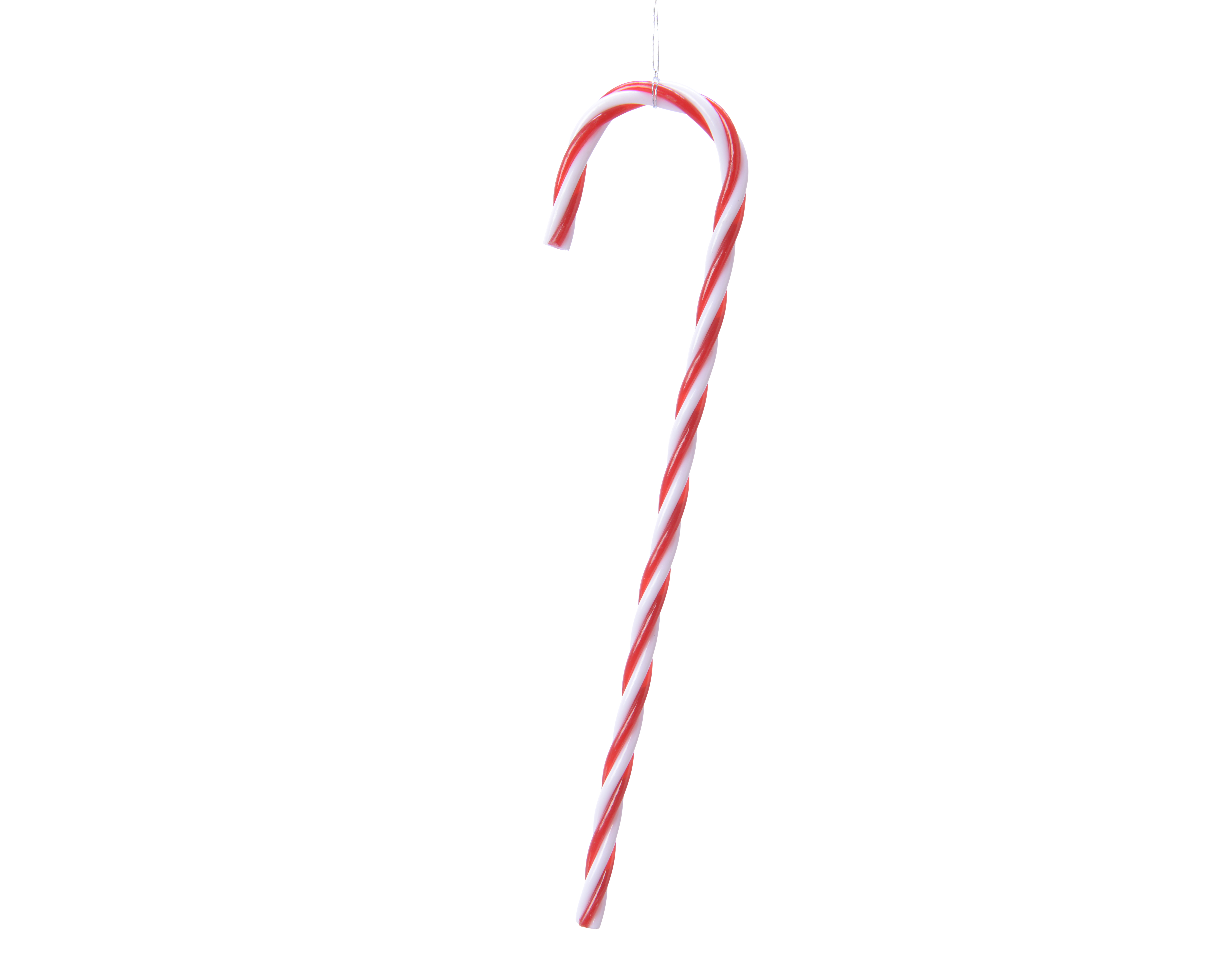 Zuckerstange - rot/weiss, Plastik, L0.80-W4-H13cm