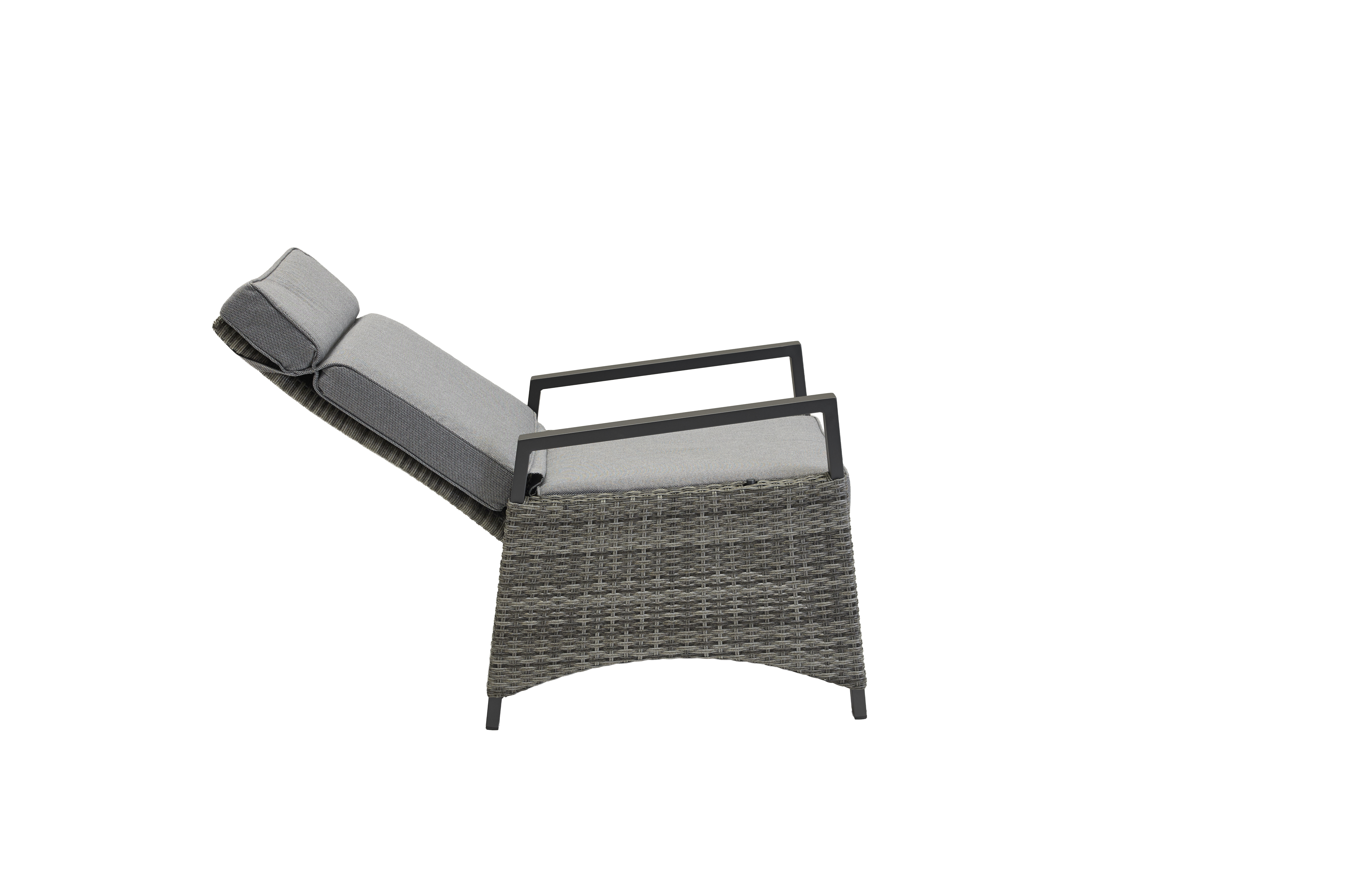 Living Sessel, Geflecht anthrazit - Keramo-Vivera