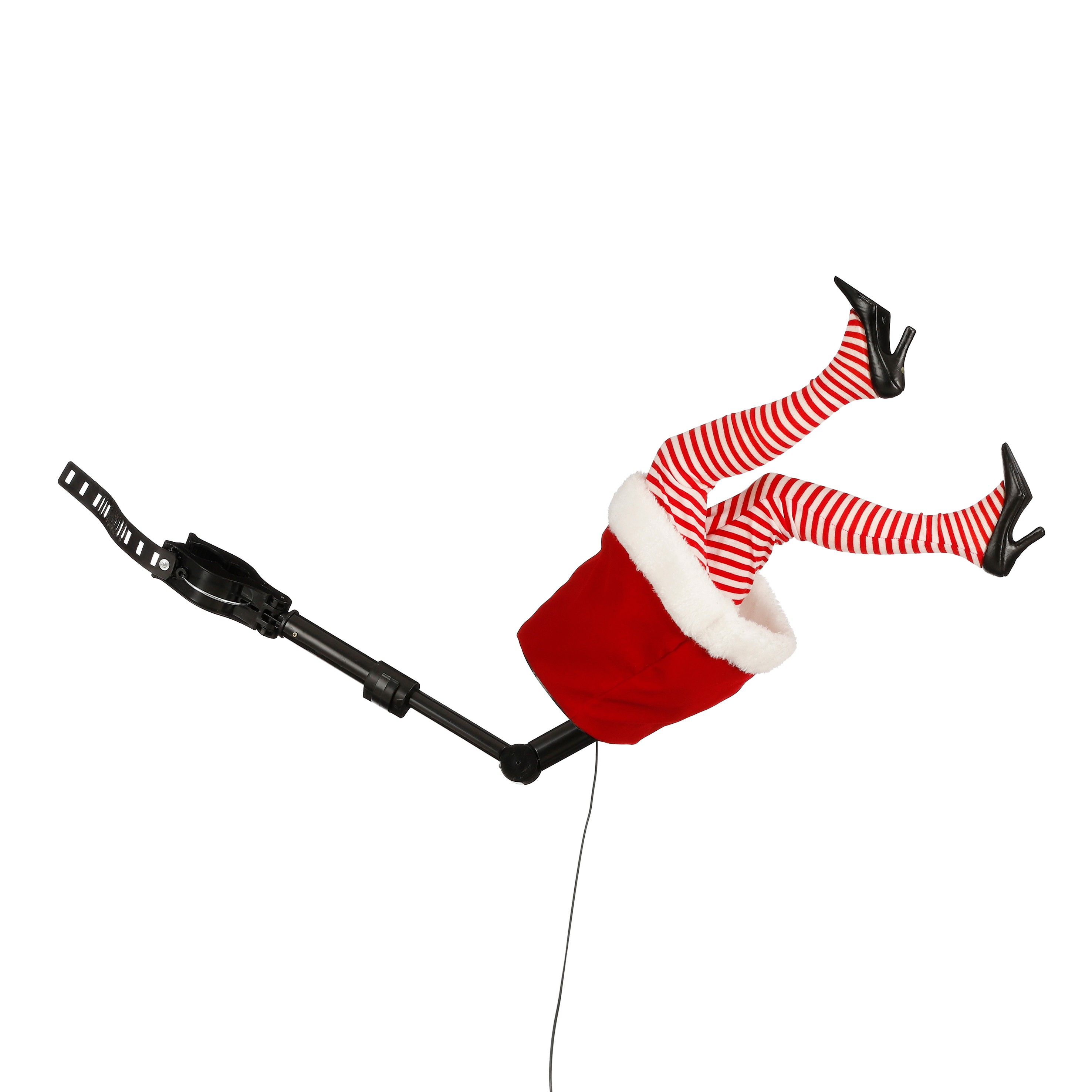 Weihnachtsfrau-Beine - inkl . Adapter, 17xb13xh35cm