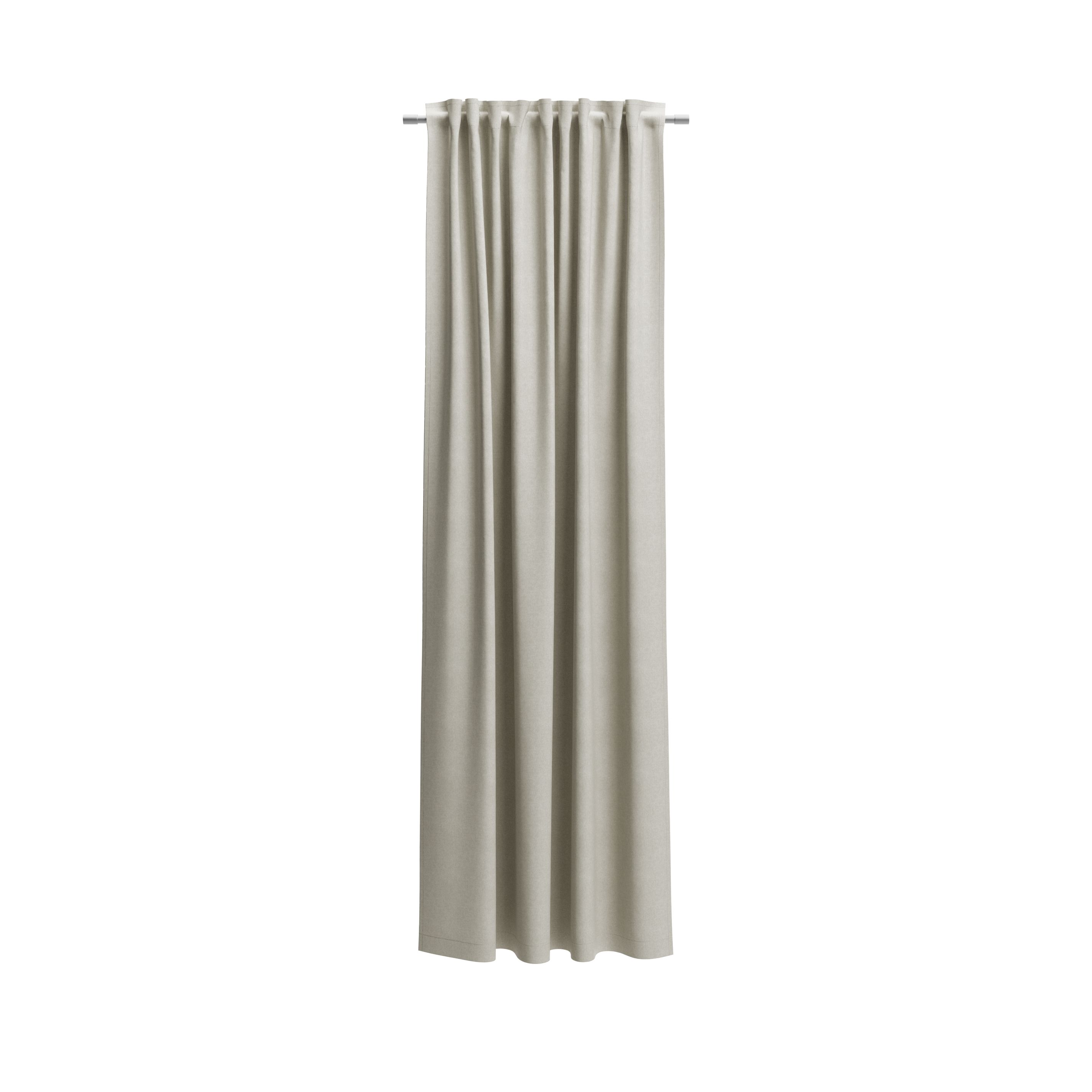 Verdunklungsvorhand Velvetdream, 137x245cm - 100% polyester, uni, taupe