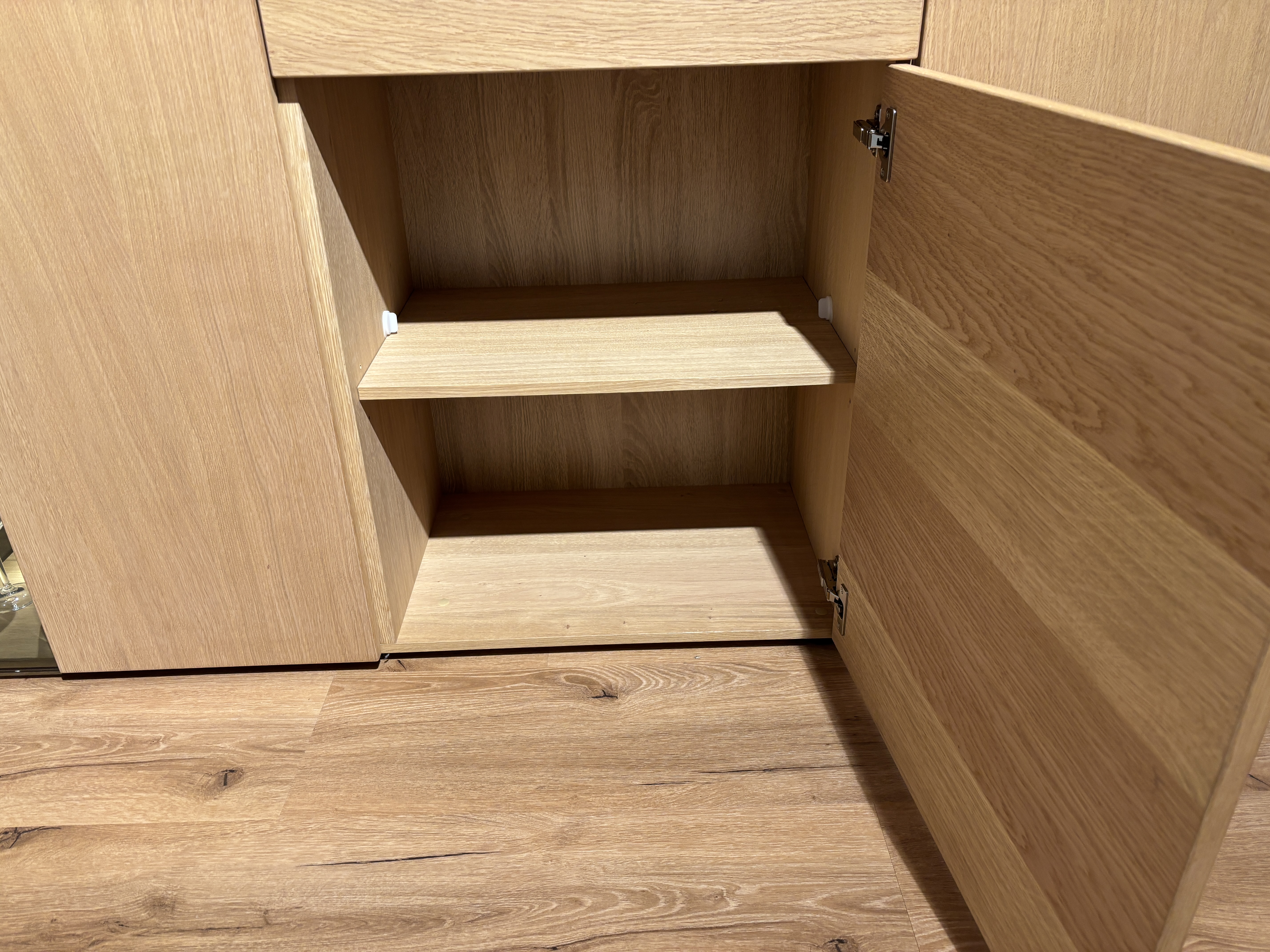 Sideboard, Eiche furniert hell geölt - X3