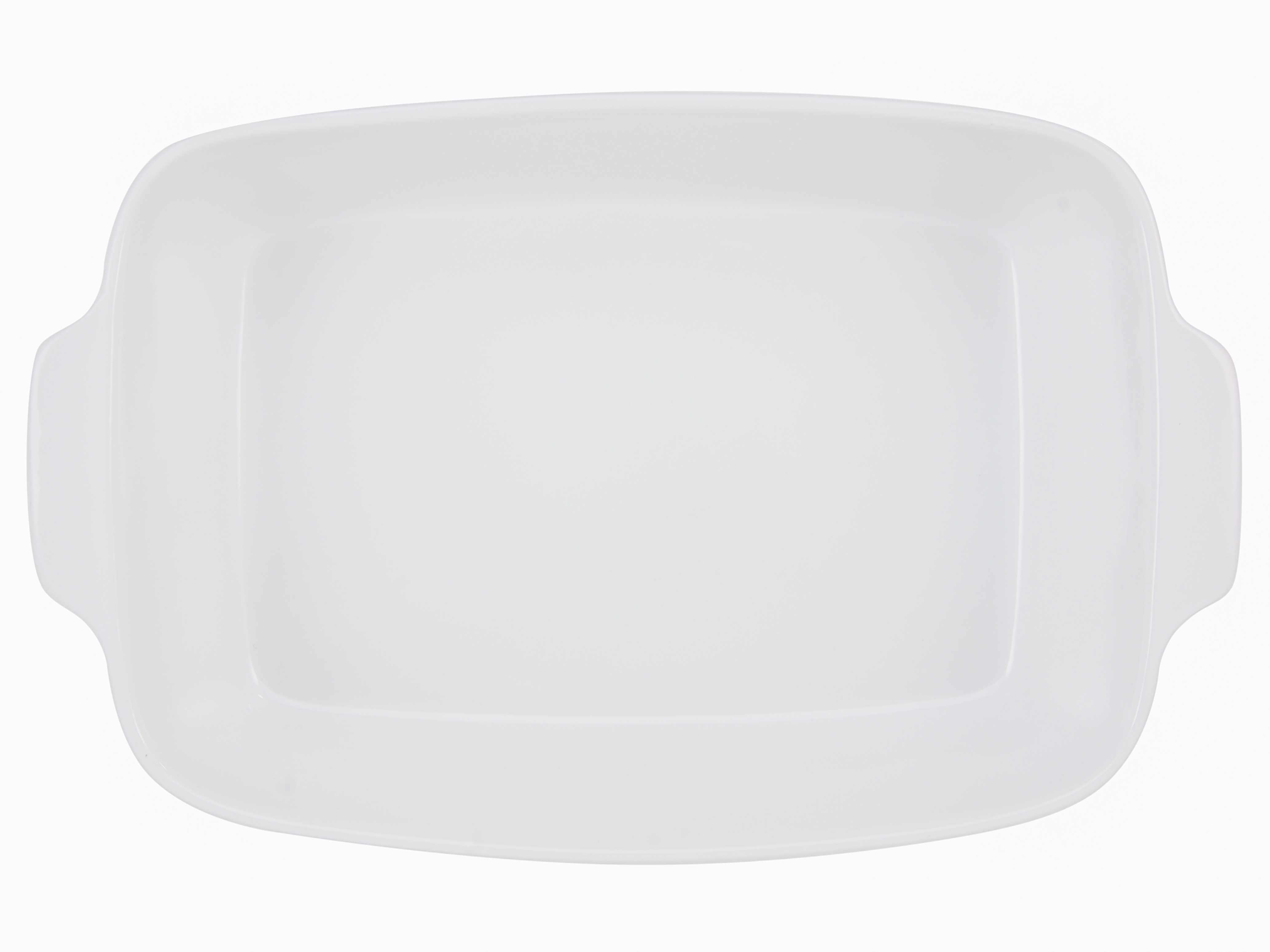 Auflaufform, 20x13x6cm - Big, weiß