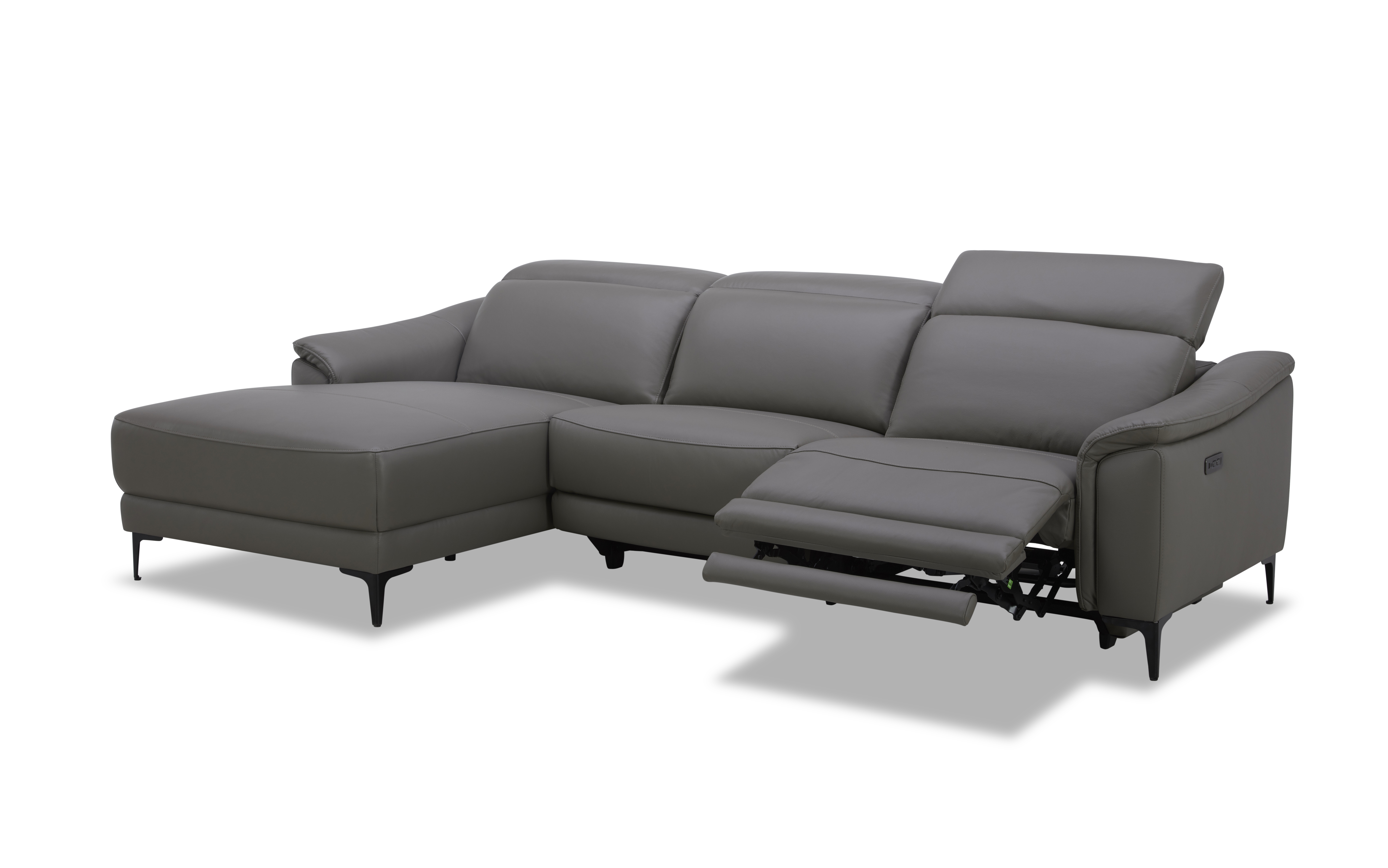 Ecksofa, dunkelgrau - MyStyle 2197