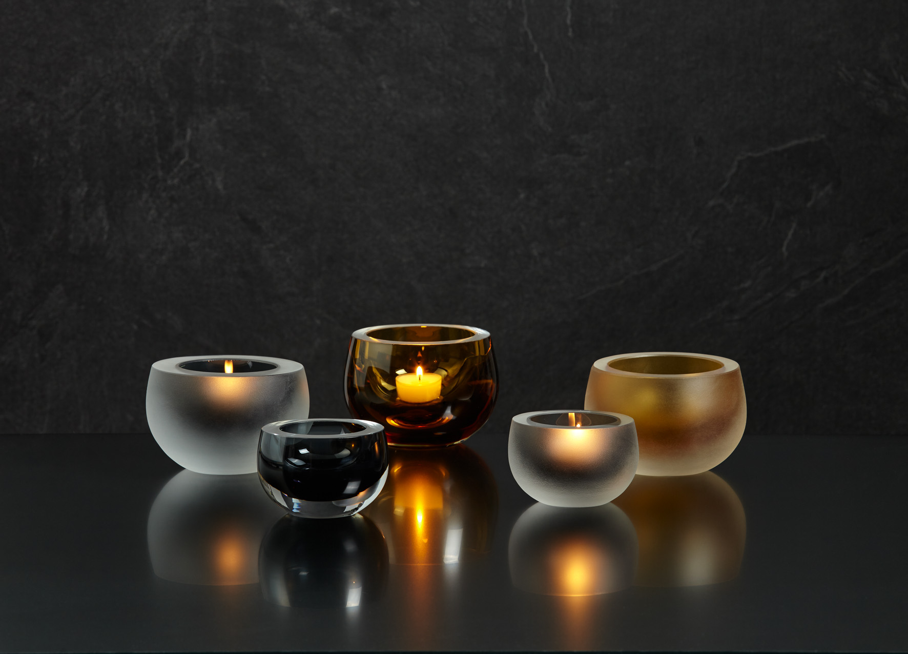 Tischlicht Olson grau/matt 9,5Ø6,5h