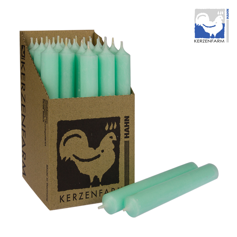 Stabkerze mint - 22x180mm