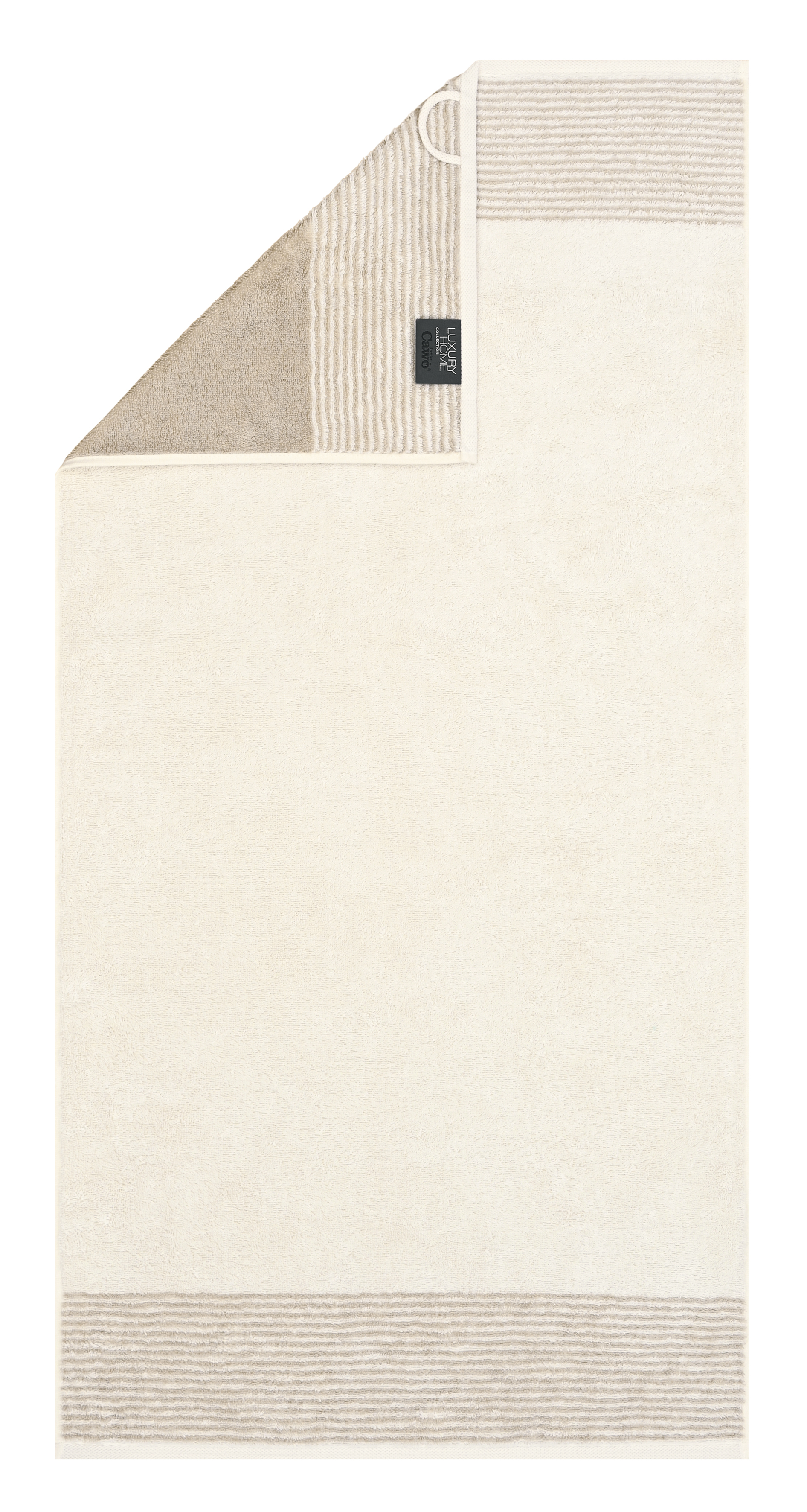 Duschtuch Two-Tone, natur - 80x150cm, Doubleface