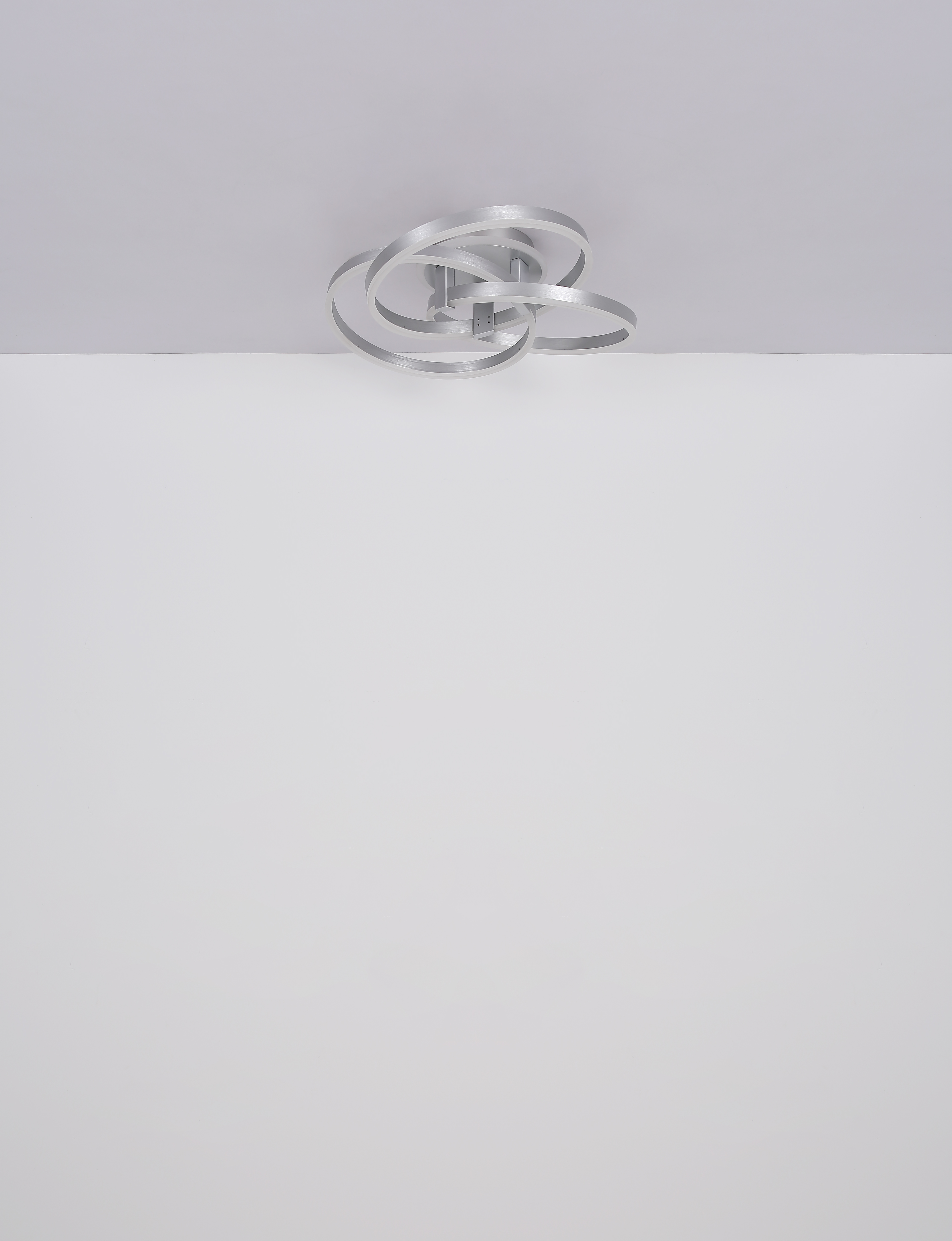 Deckenleuchte HERWIG - LED, Aluminium gebürstet, 60x57,5x20cm