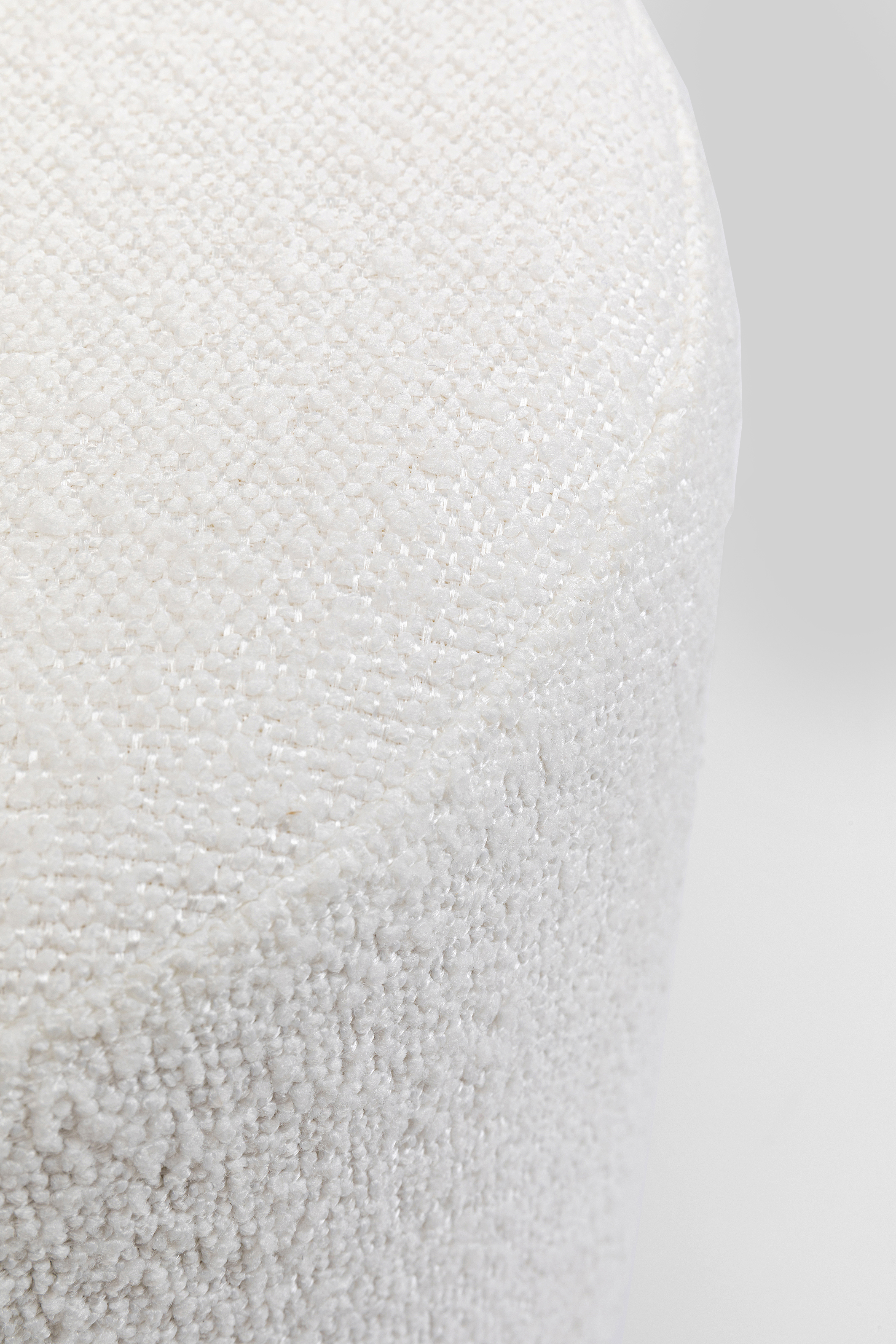 Hocker Cherry Boucle, creme - Möbel