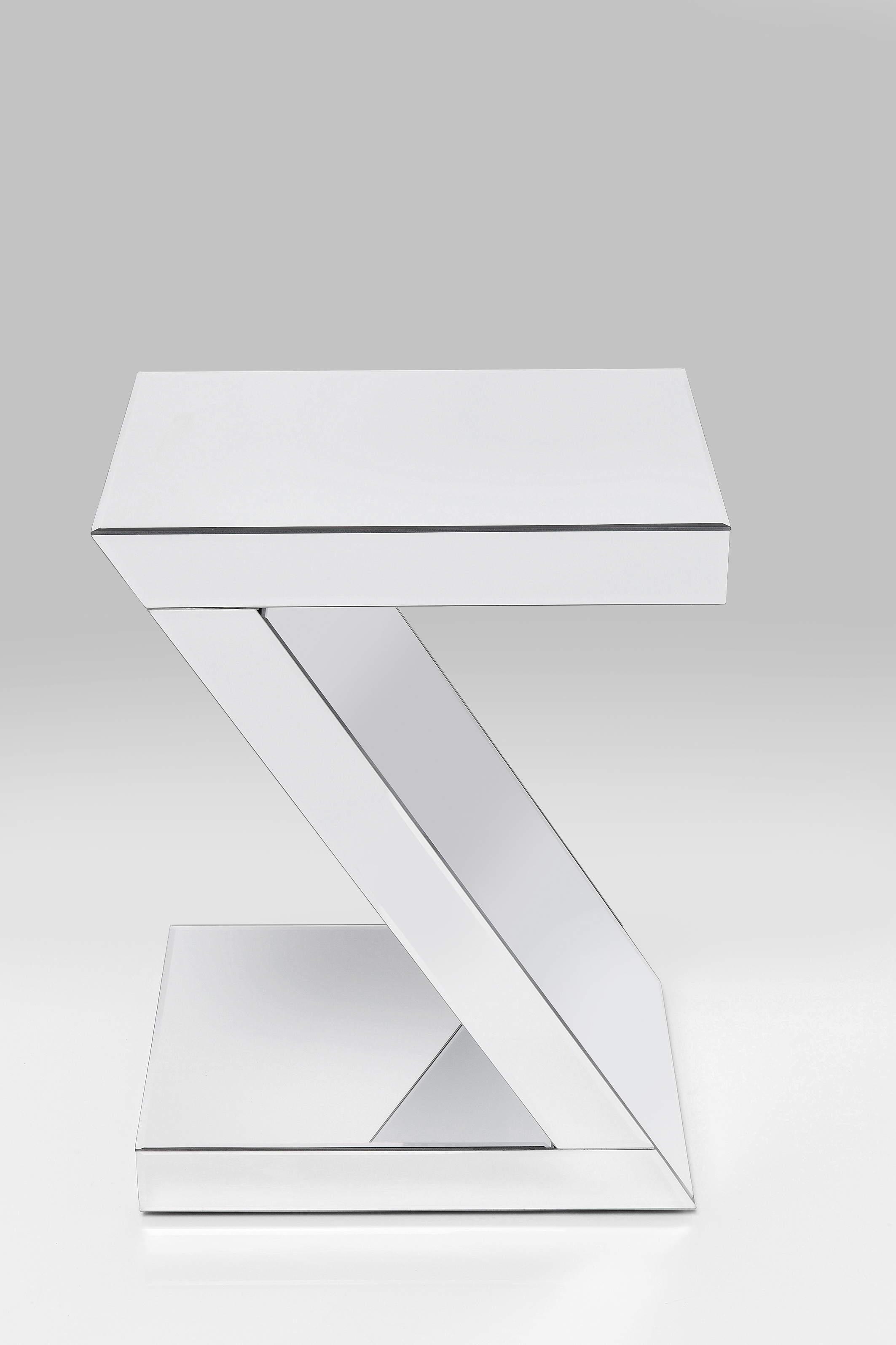 Beistelltisch Z, Glas verspiegelt - Luxury