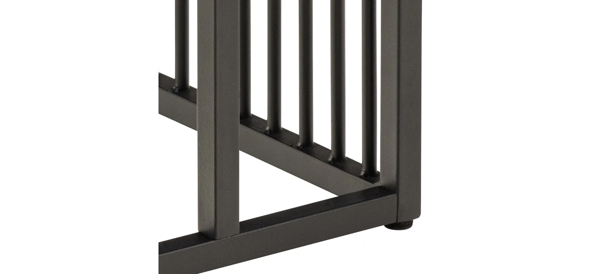 Beistelltisch, Platte Marmoroptik  - Avelina