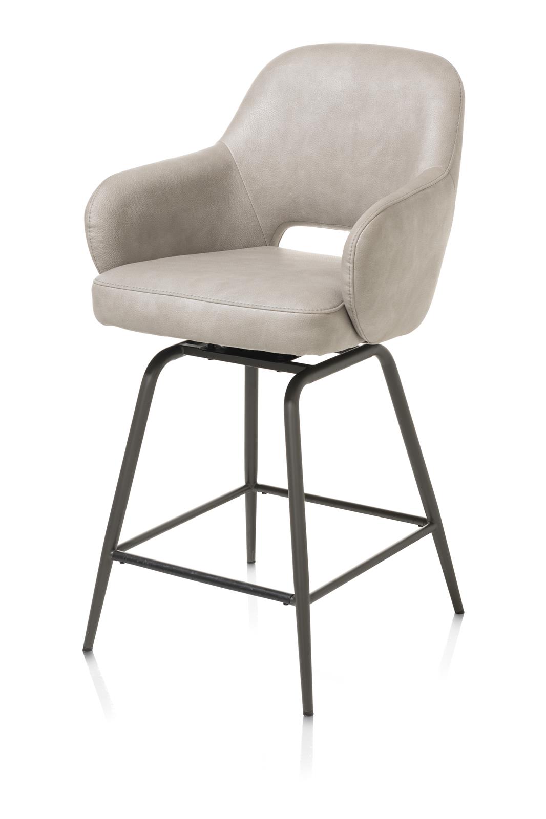 Tresenstuhl, hellgrau - Nikolas