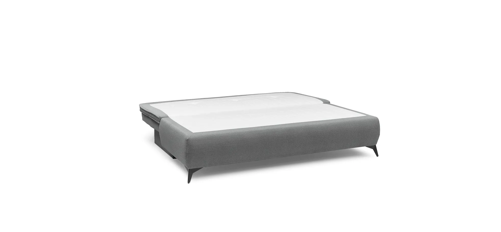 Querschläfer Junnis,Wellenunterfederung - mit Schlaffunktion und Bettkasten