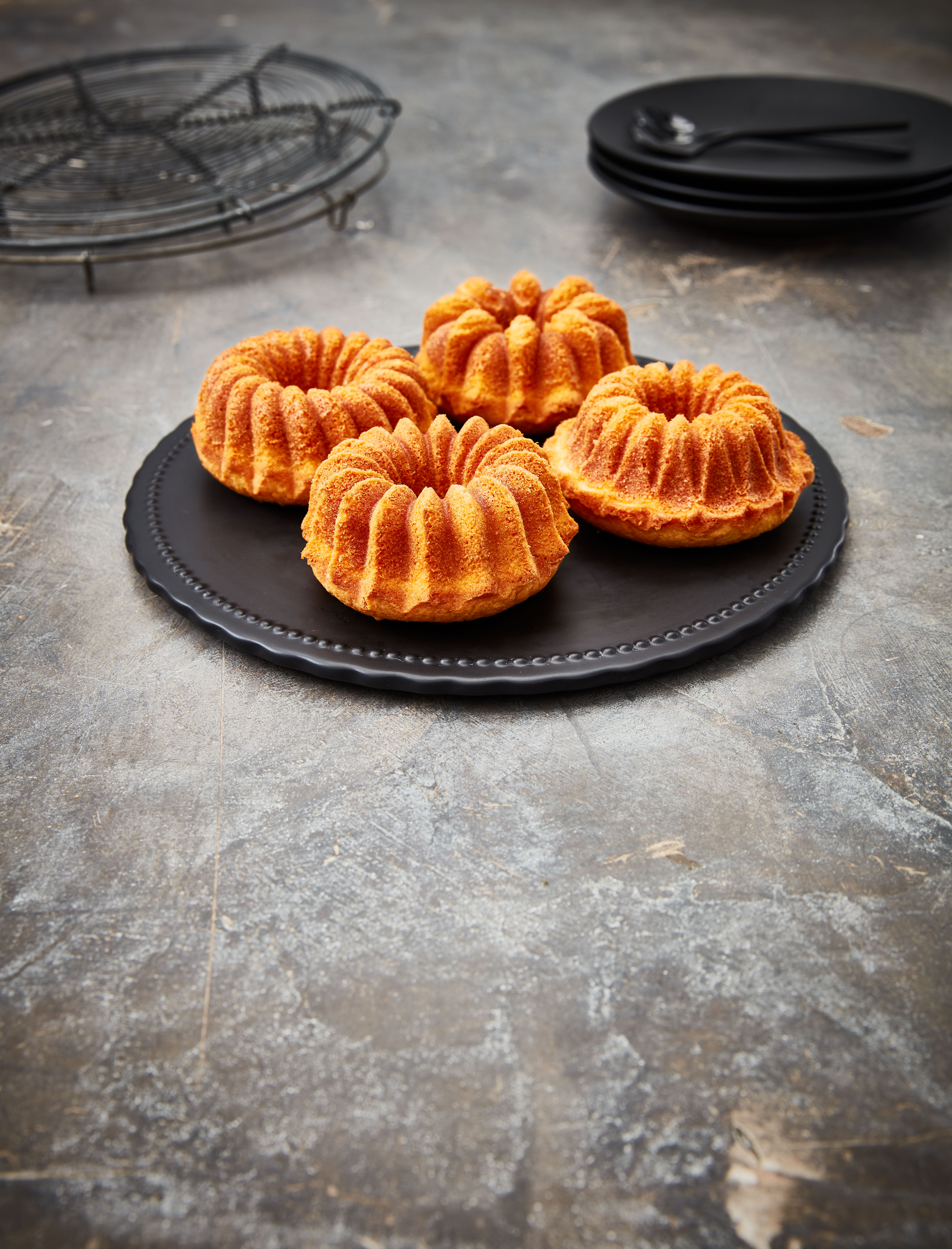 Gugelhupfform Belissima - 24 x 24 cm, Höhe 4,5 cm