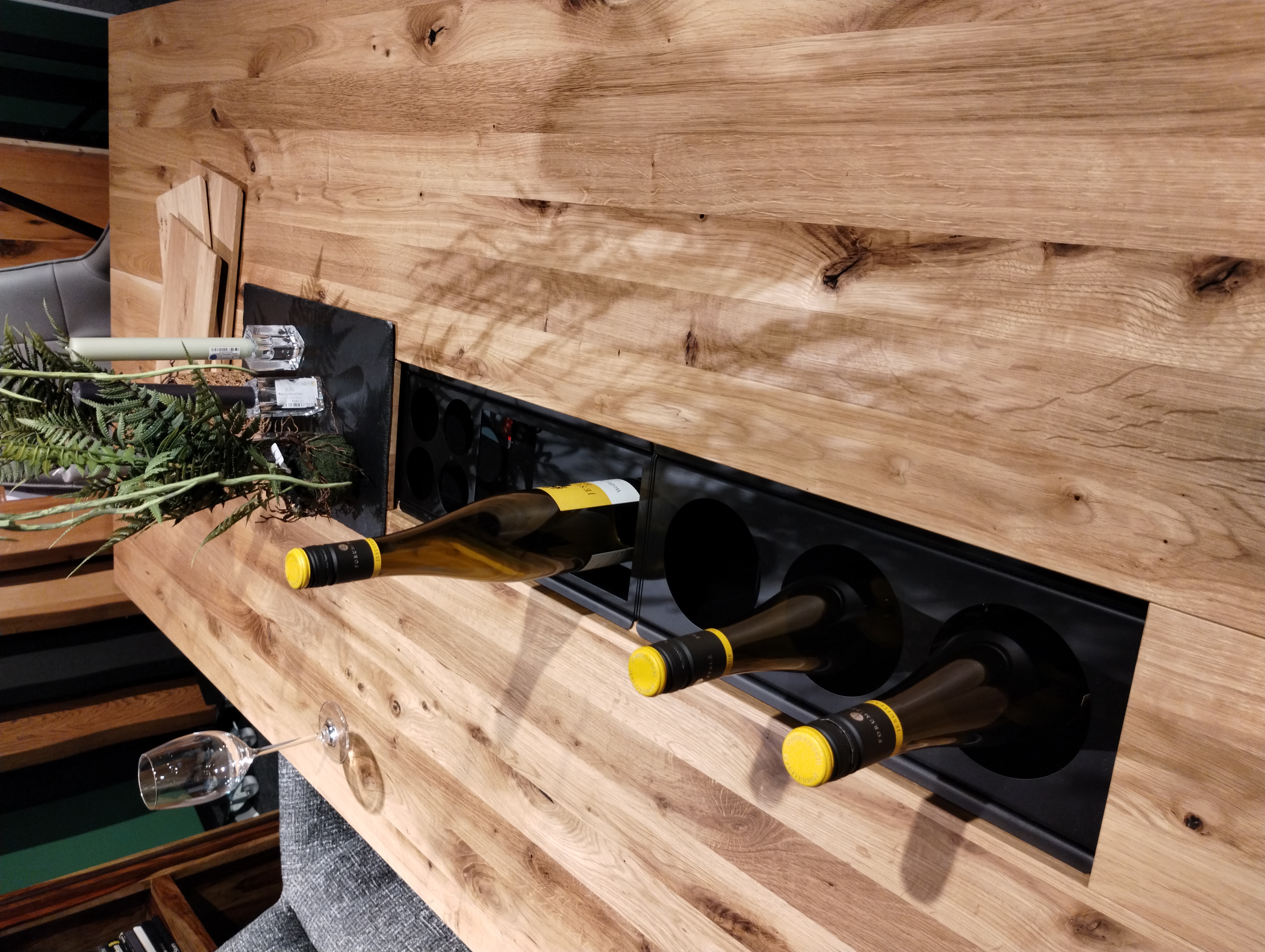 Esstisch, Gestell metall schwarz  - MyStyle 4001