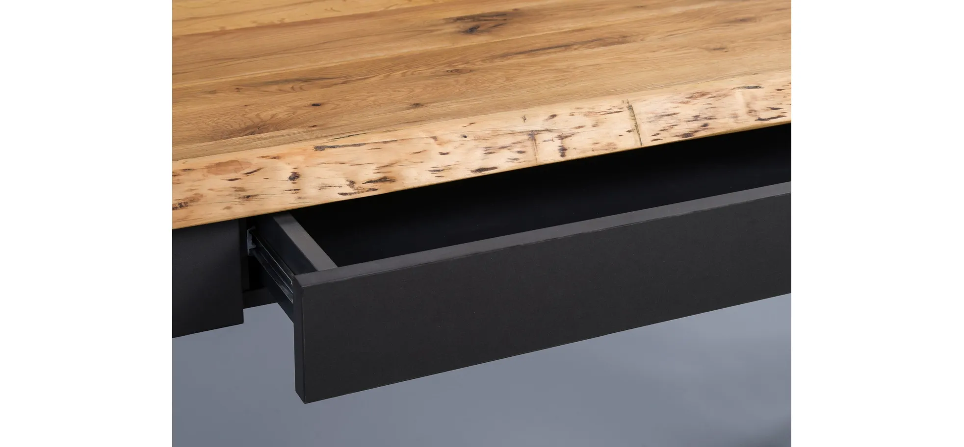 Schreibtisch, Wildeiche, 140 cm breit - Meira/Madline