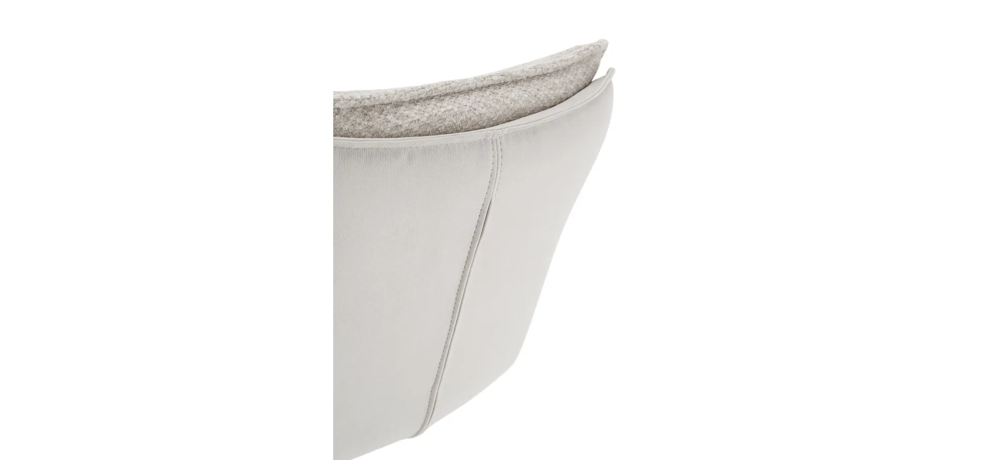 Barhocker, höhenverstellbar, Bezug silver - Mandy