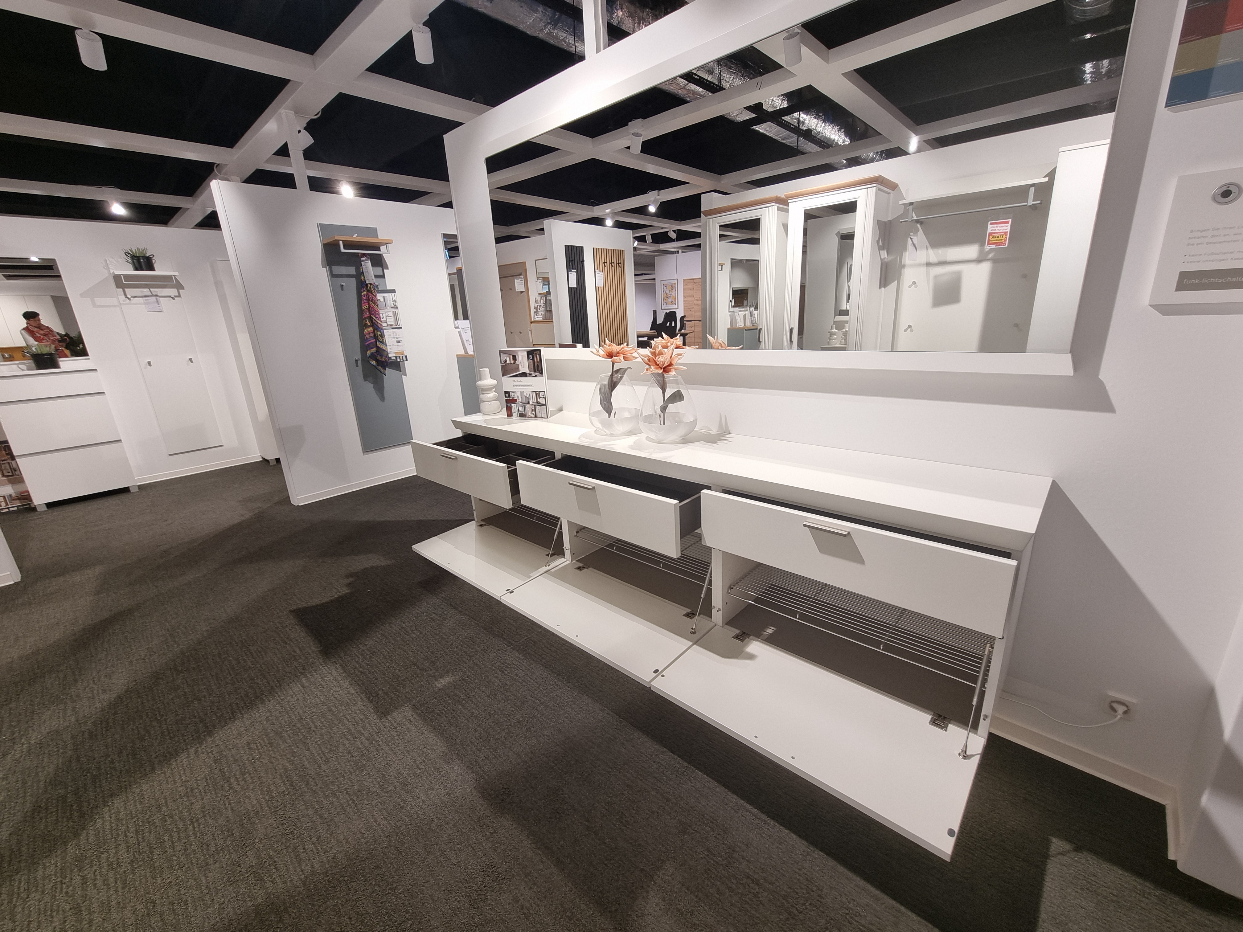 Garderobenkombi, Lack weiß - FLAIR