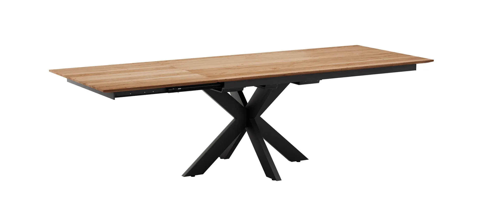 Esstisch, ausziehbar, Wildeiche geölt - Liora