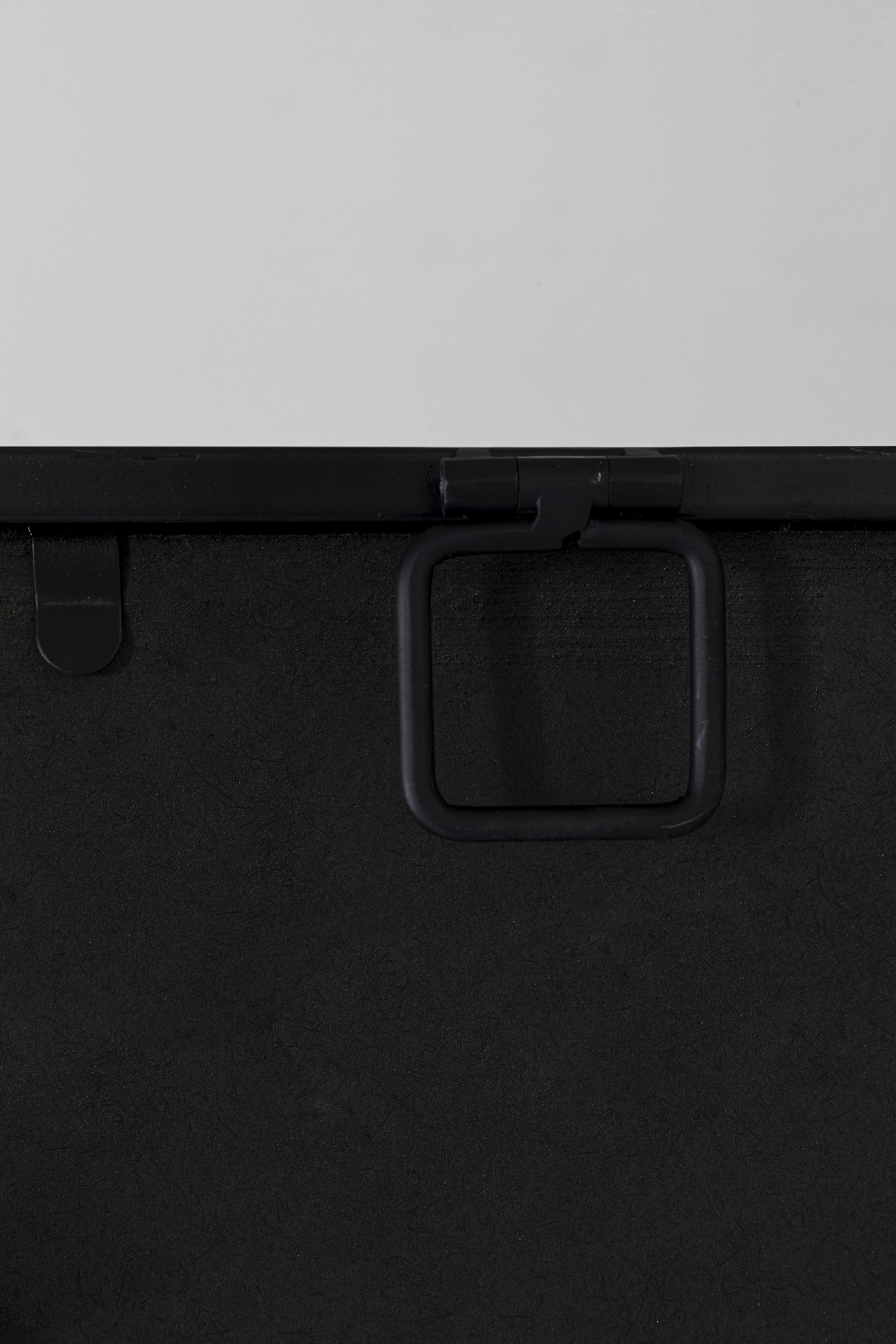 Wandspiegel Brick, schwarz - Spiegel