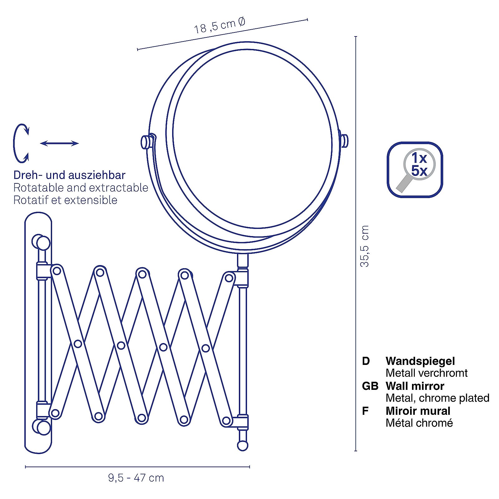 Wandspiegel Avita - SPIEGEL