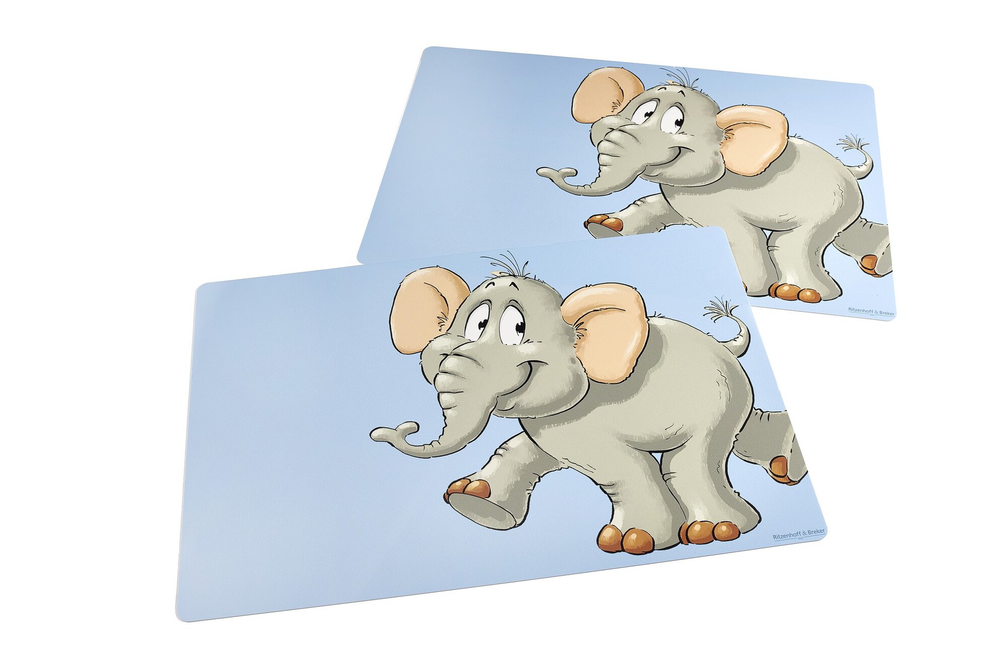 Platzmatte Happy Zoo Eddie 30 x 45 cm - Kunststoff, rechteckig