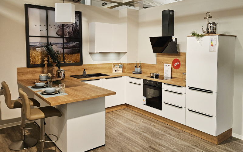 Impressionen aus dem MEYERHOFF Küchenhaus Bremerhaven