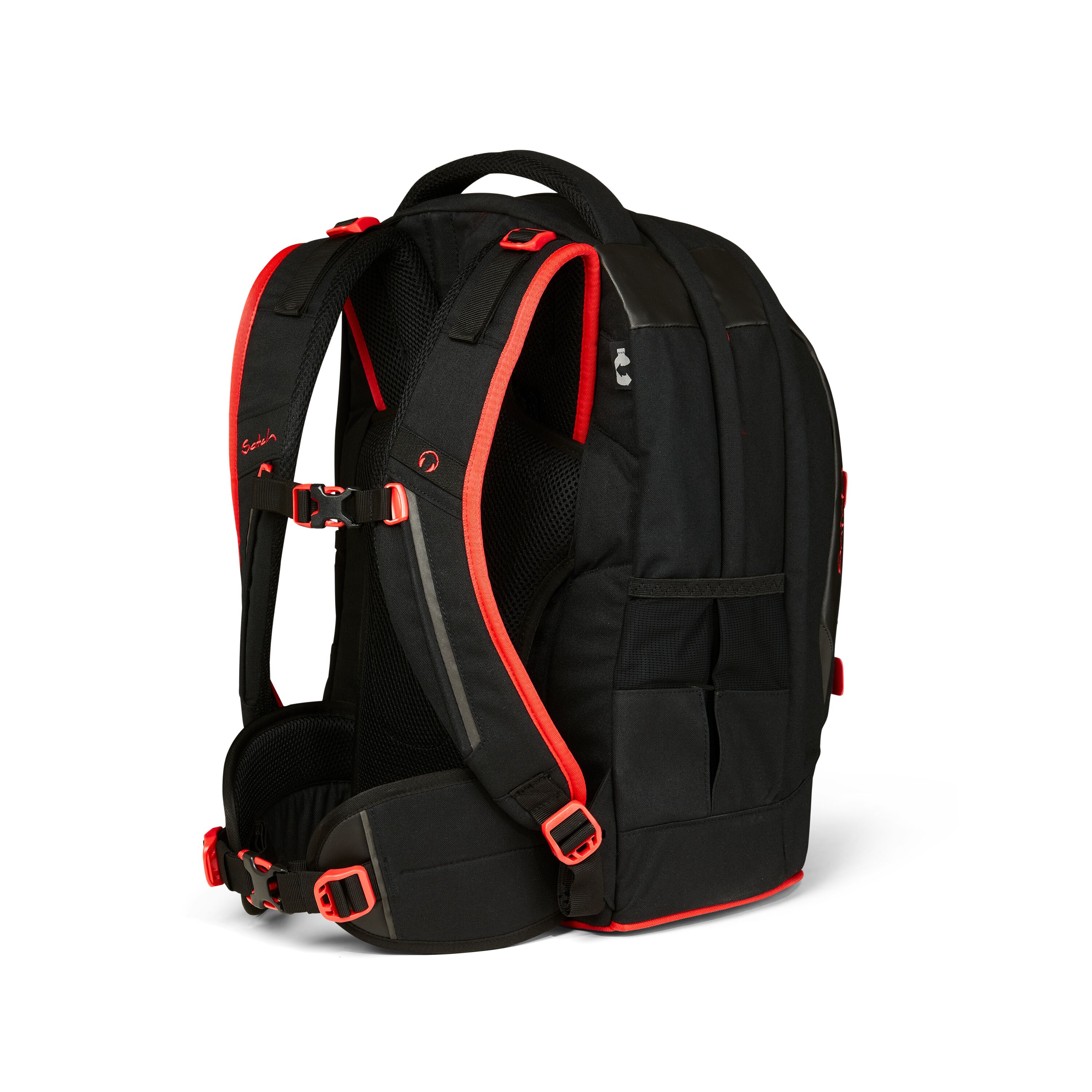 Satch Schulrucksack Fire Phantom - schwarz