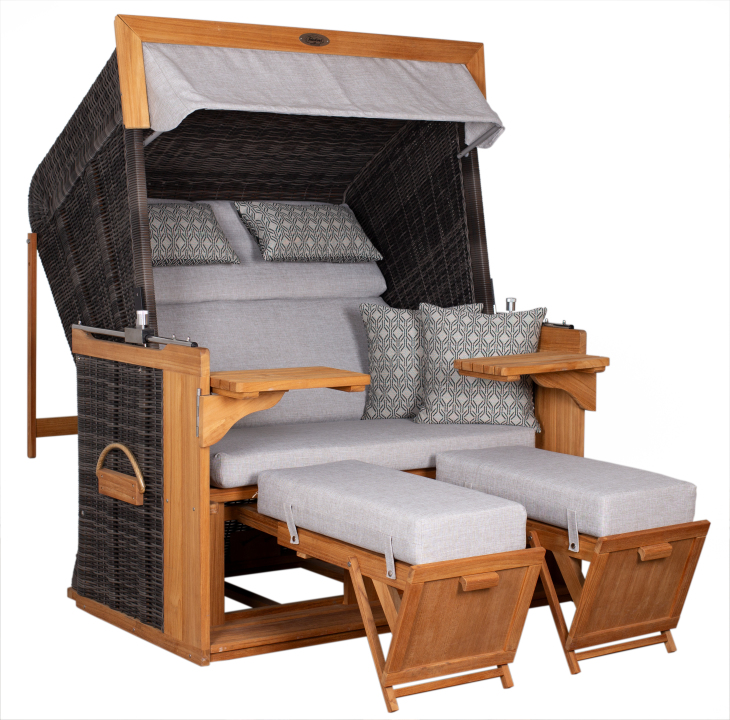 Strandkorb "Friesland Sylt XL" - deVries PURE