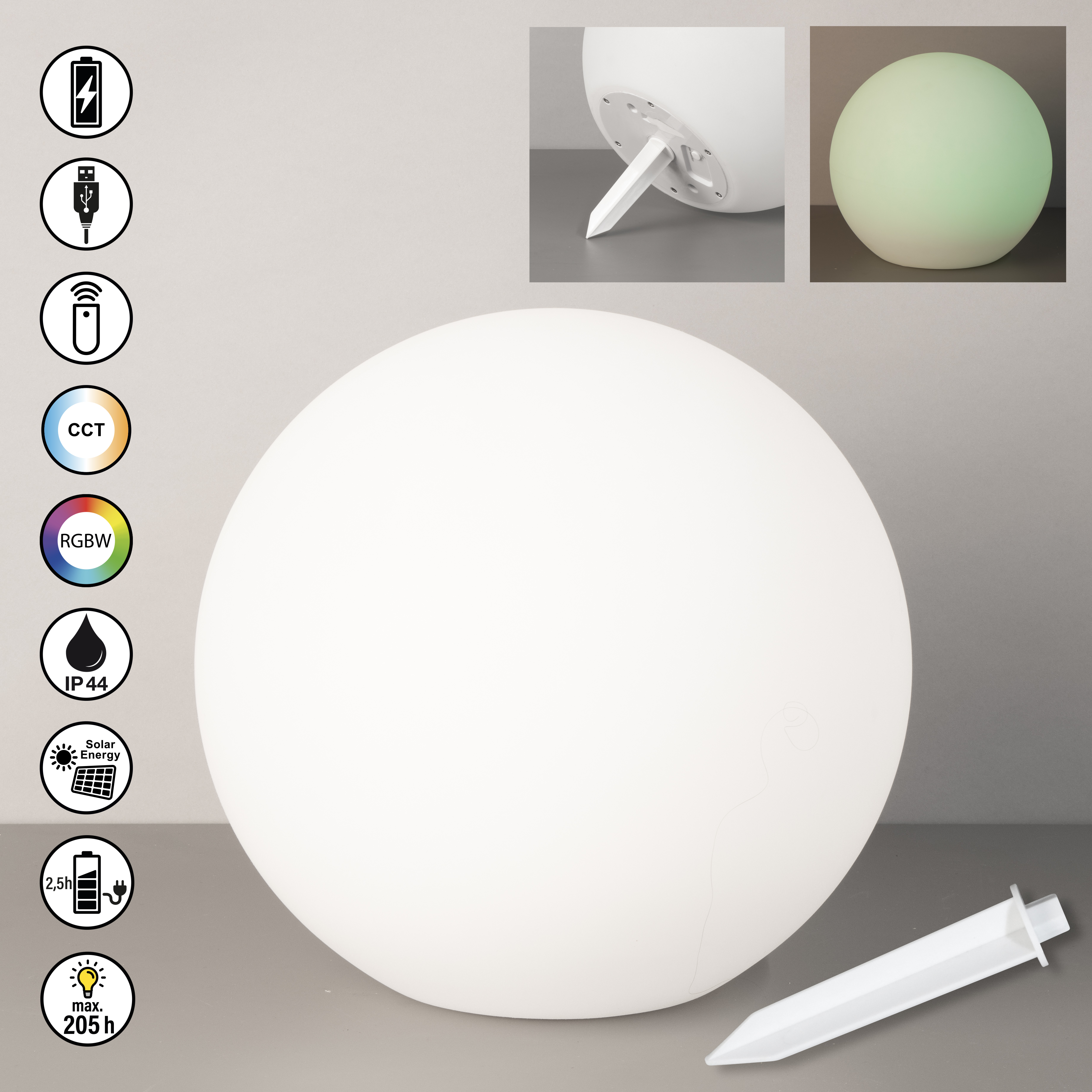Außenleuchte Dabus - 1x LED 0,1 W
