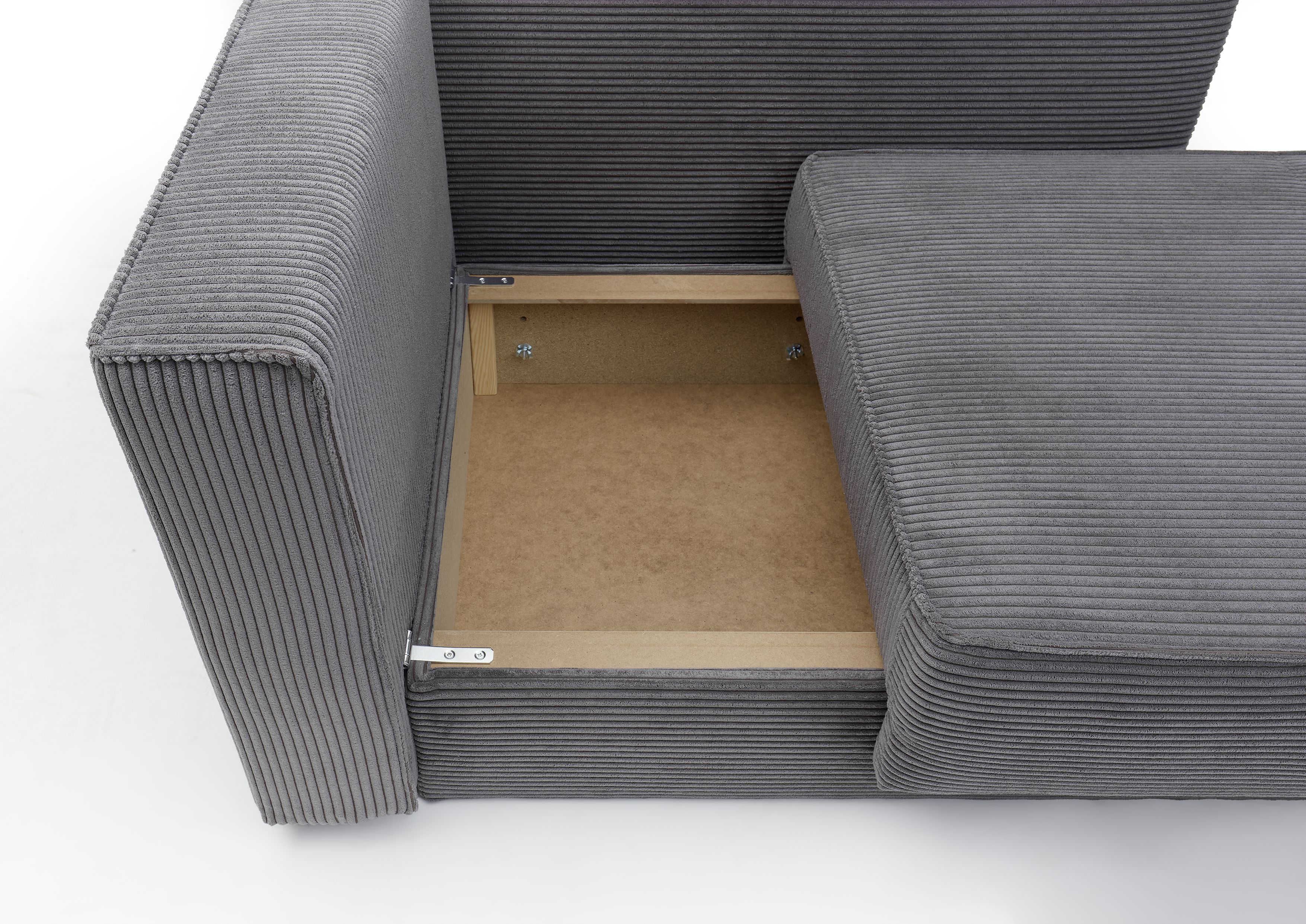 Sofa, Recamiere, Jadyn  - Querschläfer mit Stauraum