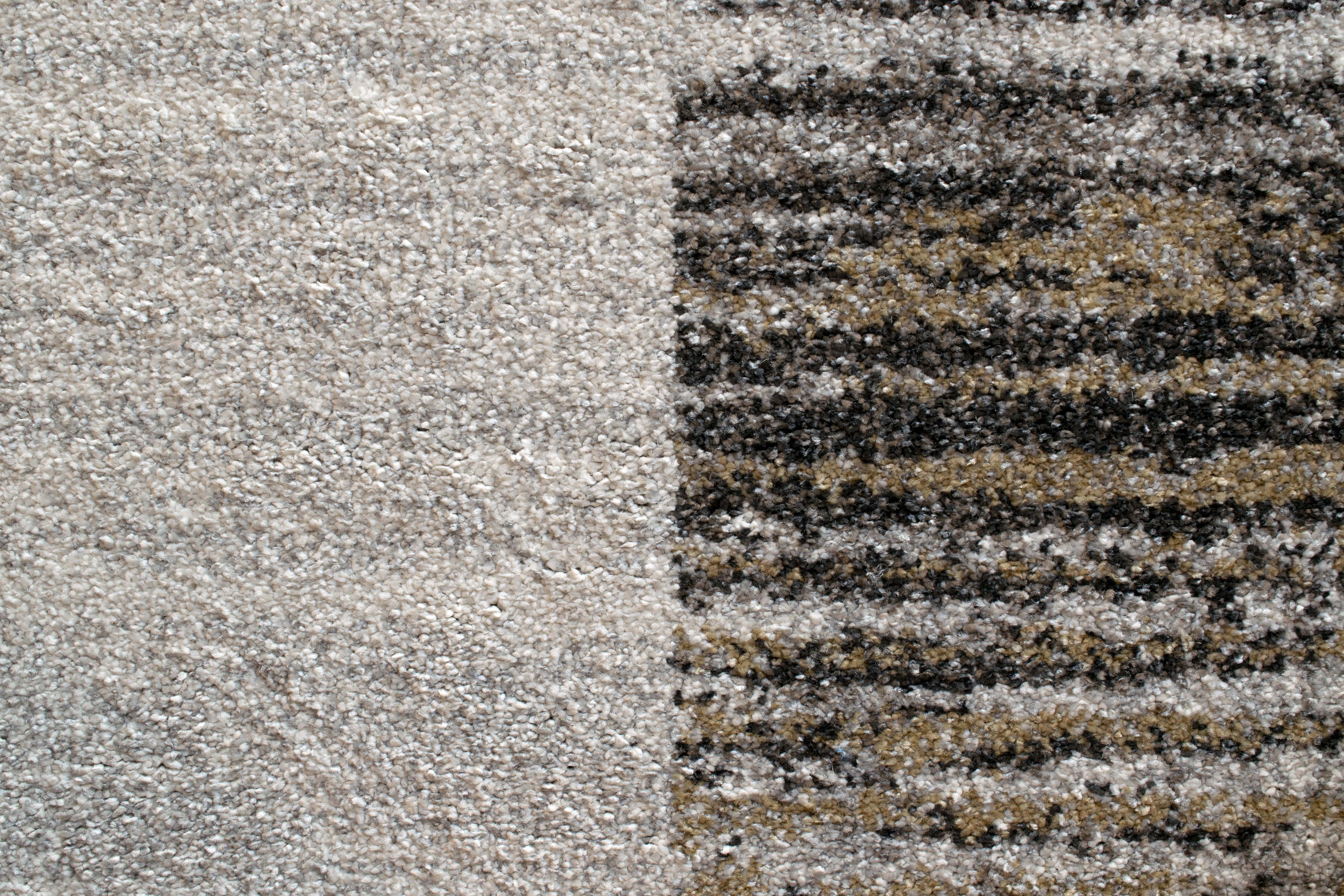 Webteppich, silber-grau-gold, 160x230 cm - Radison