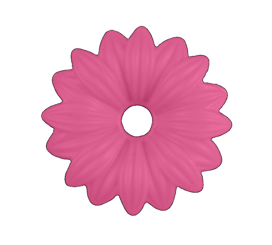 Trinkhalme 6er-Set + Bürste - lila