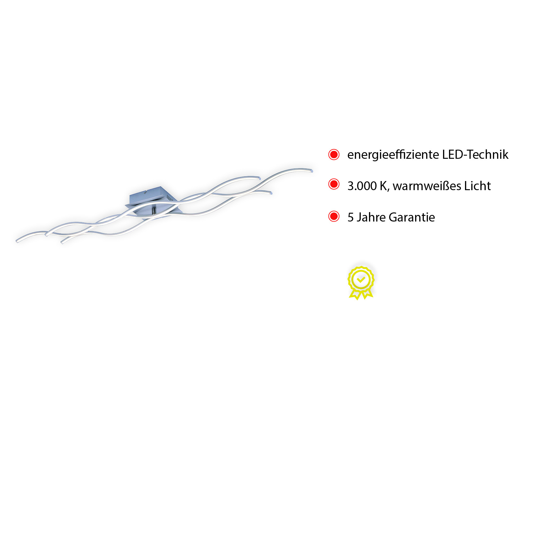Deckenleuchte Wave  - 