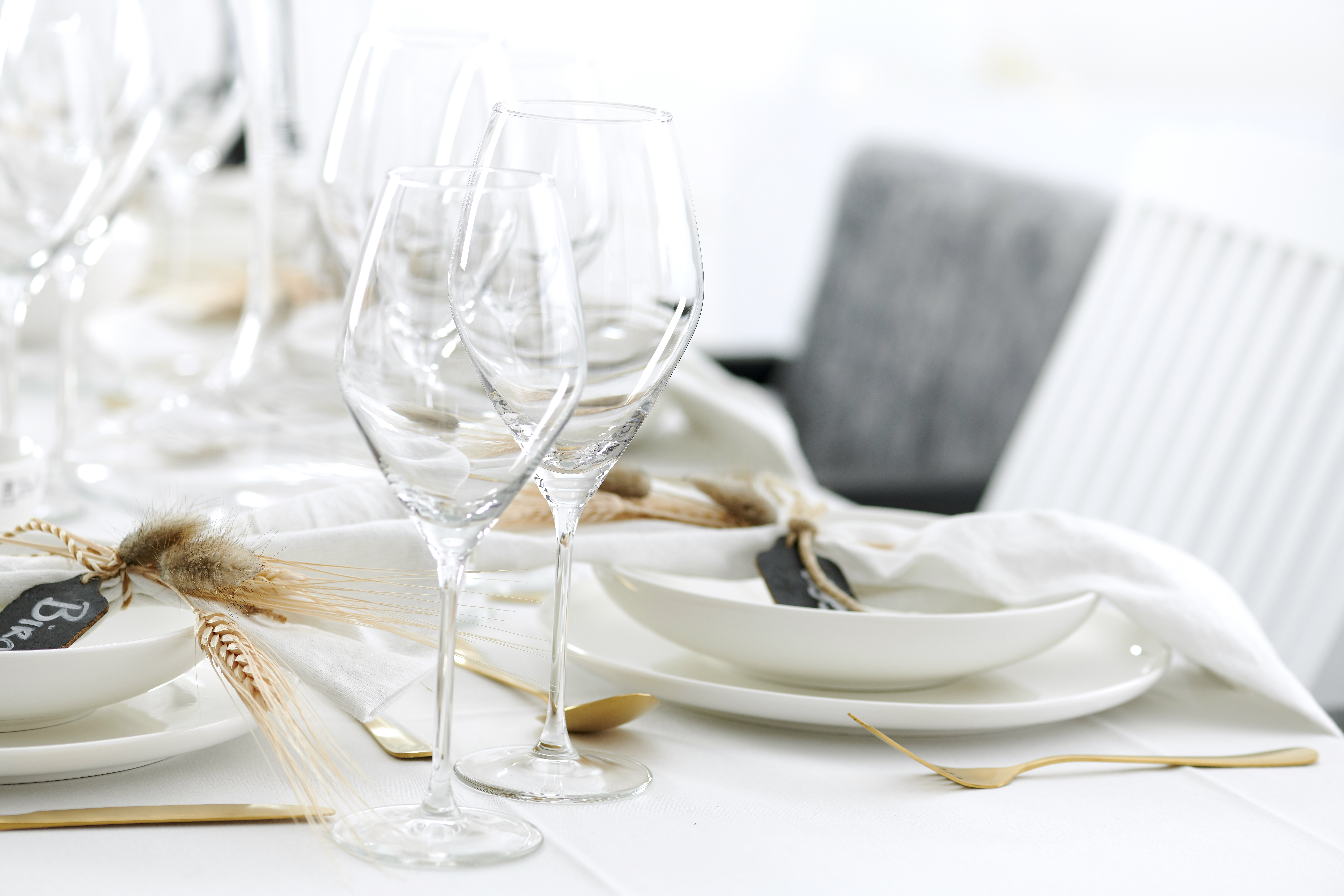 Suppenteller Skagen Weiss 21,5 cm - Porzellan, spülmaschinenfest, rund, weiß