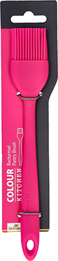 Silikonpinsel 21 cm - electric pink