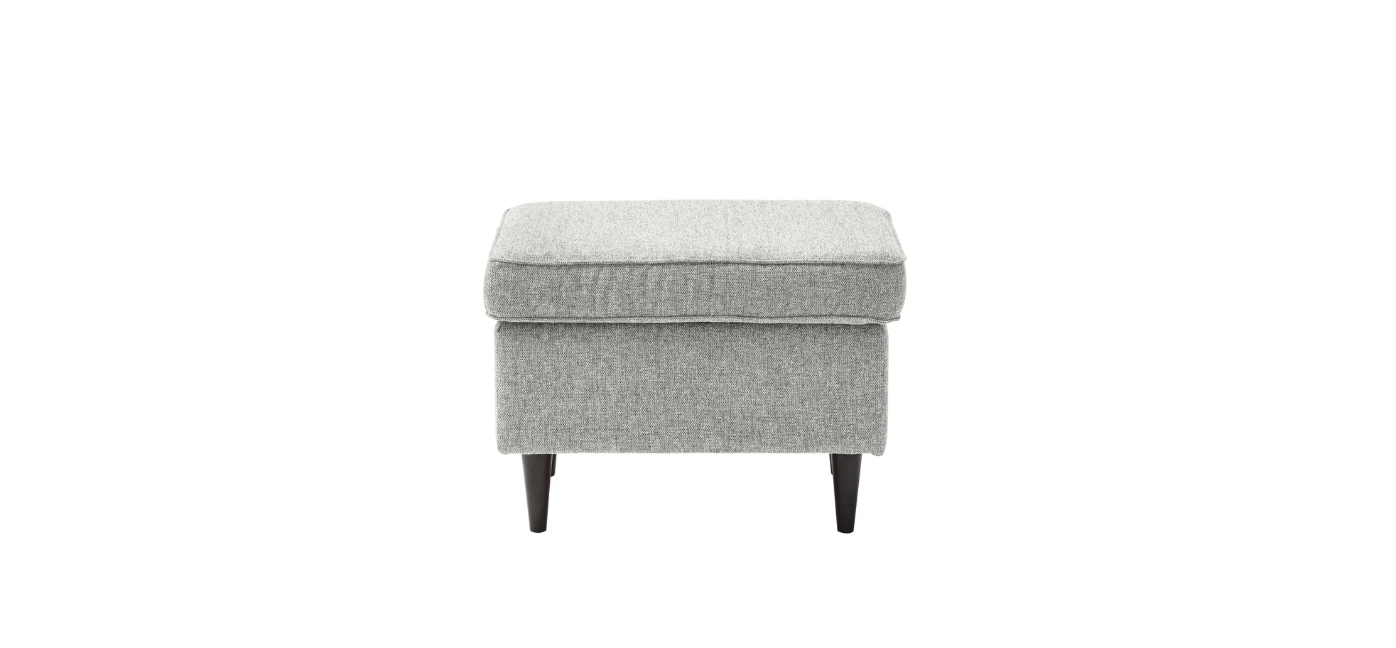 Hocker - Grau, Polyester