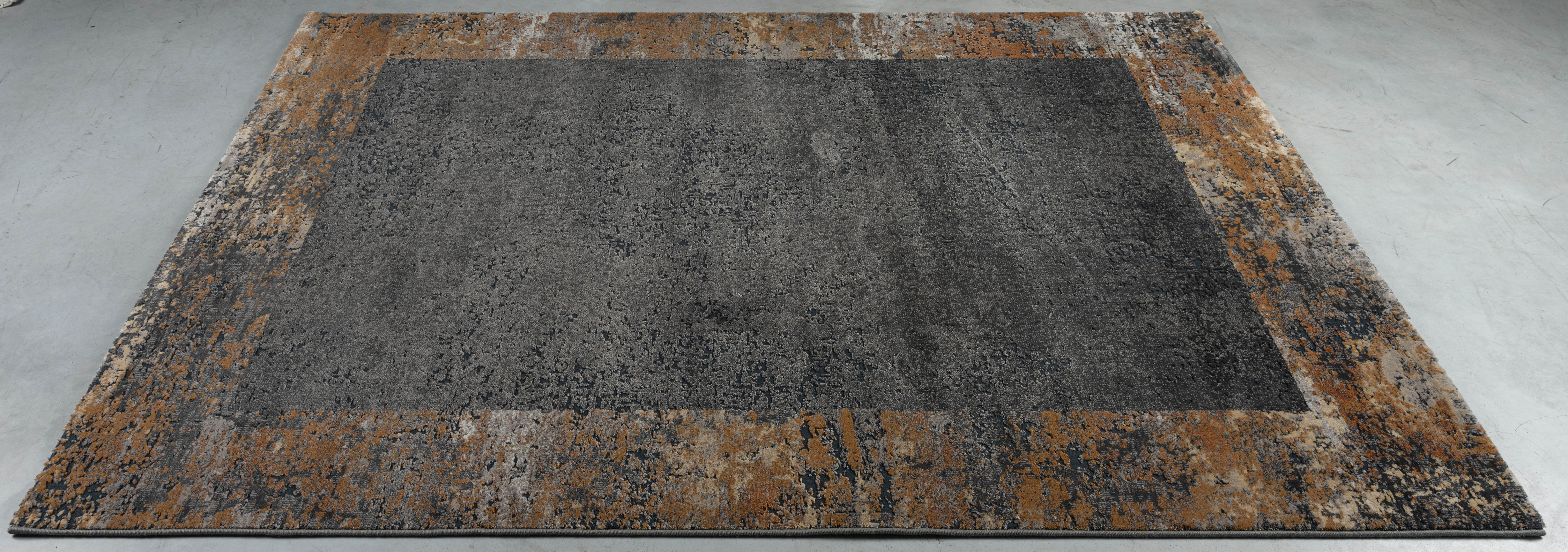 Webteppich, grau-braun, 133x195 cm - Ranyon